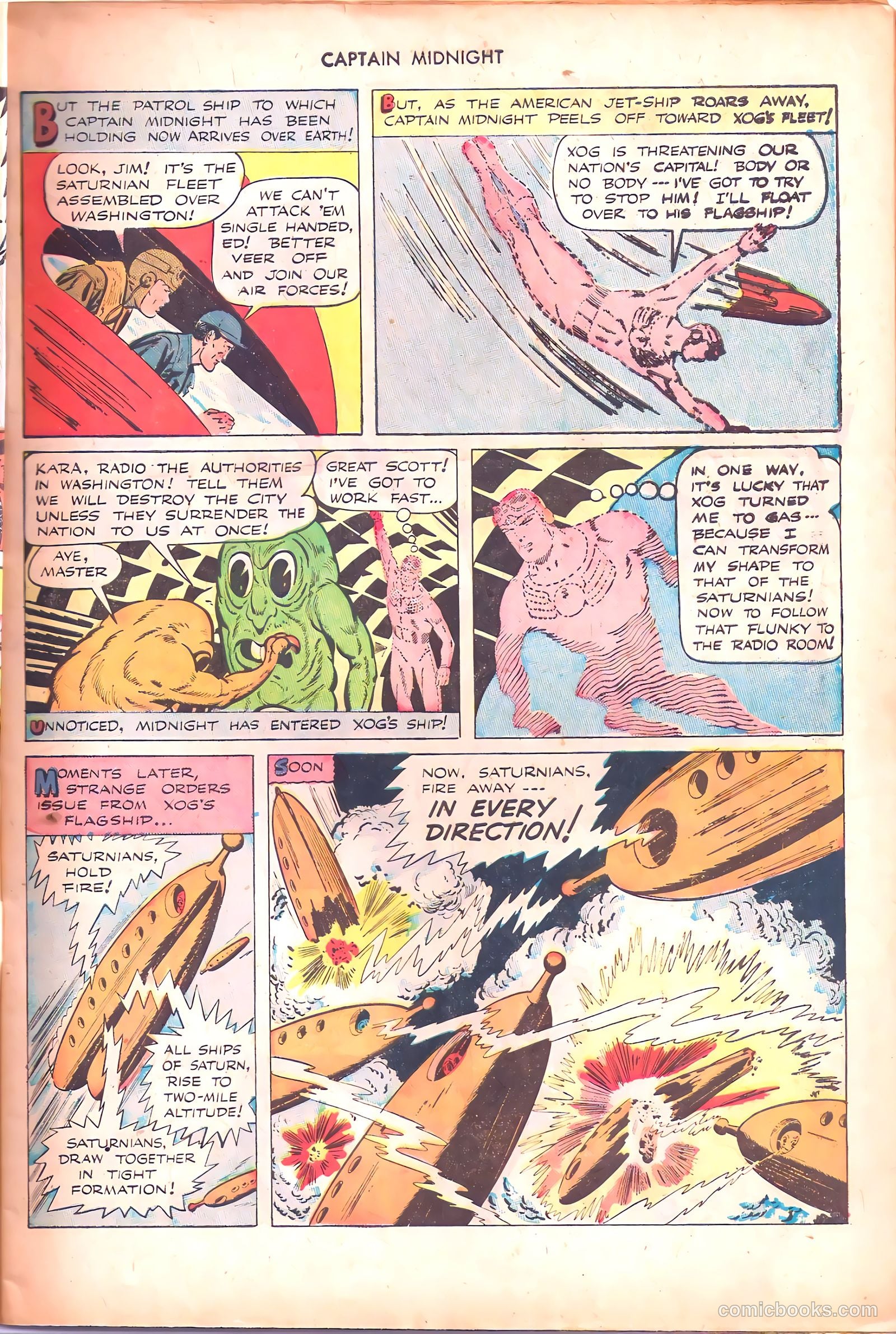 Captain Midnight #66 — page 9 of 38