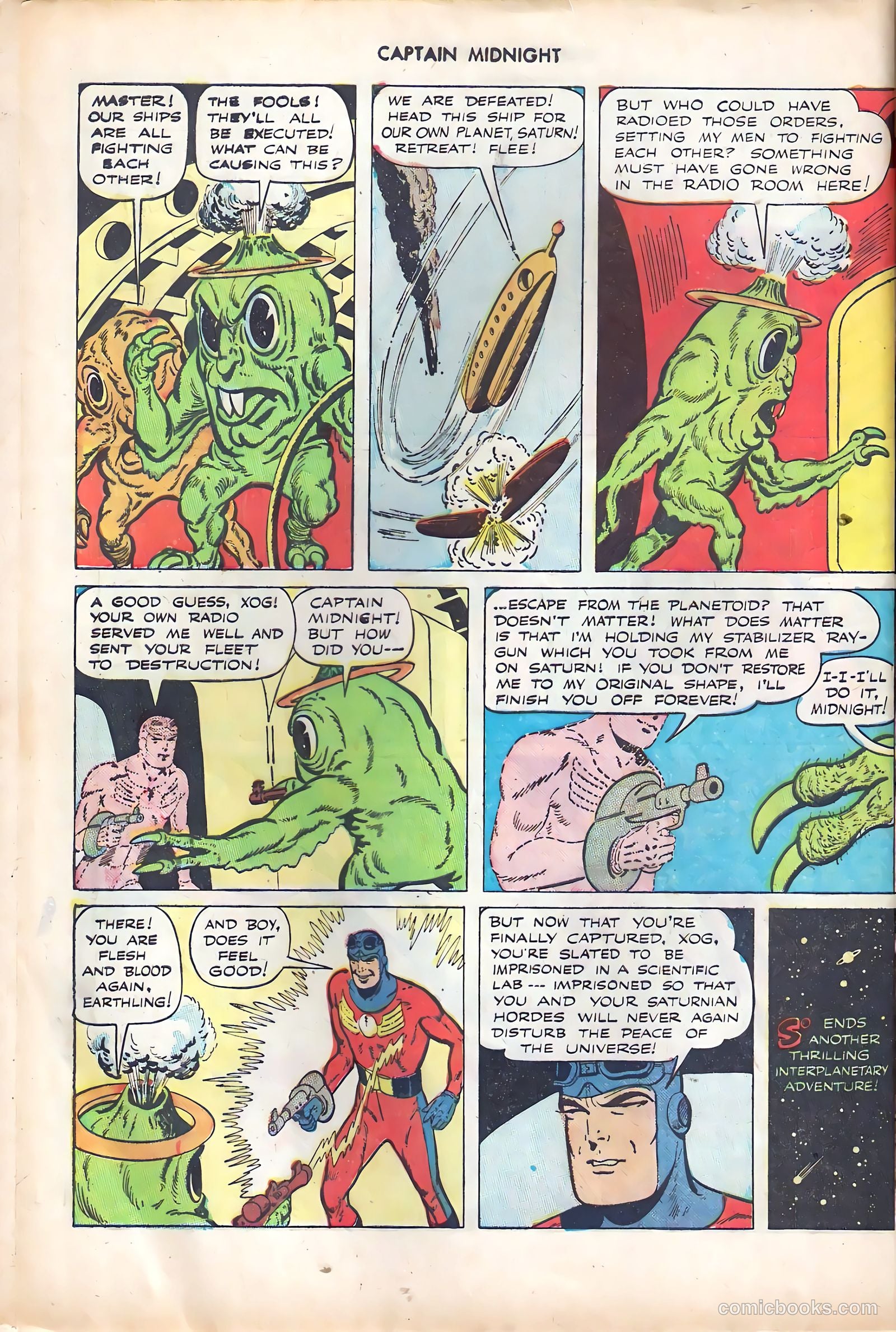Captain Midnight #66 — page 10 of 38