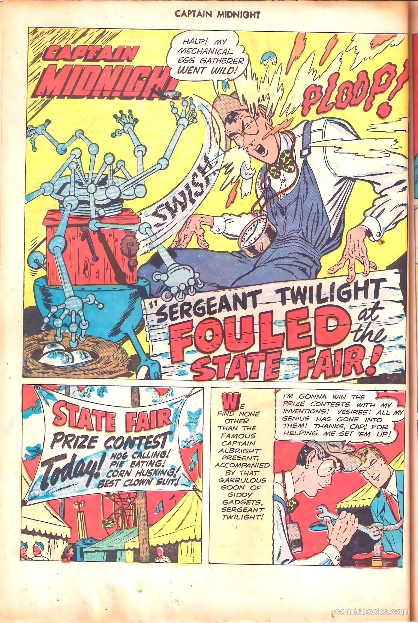 Captain Midnight #66 — page 20 of 38