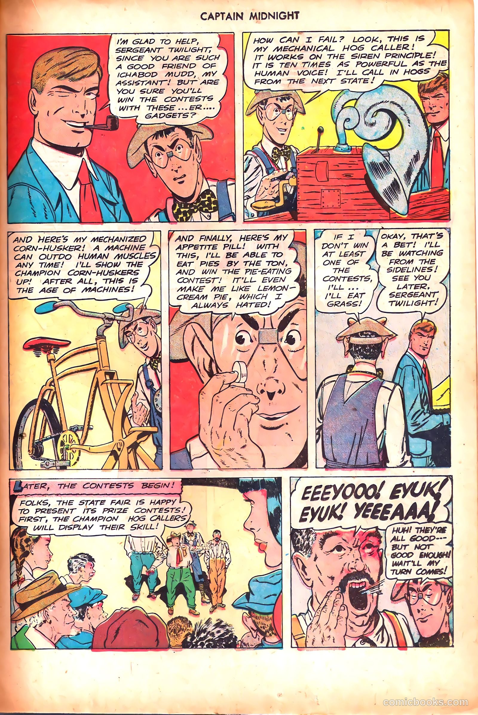 Captain Midnight #66 — page 21 of 38