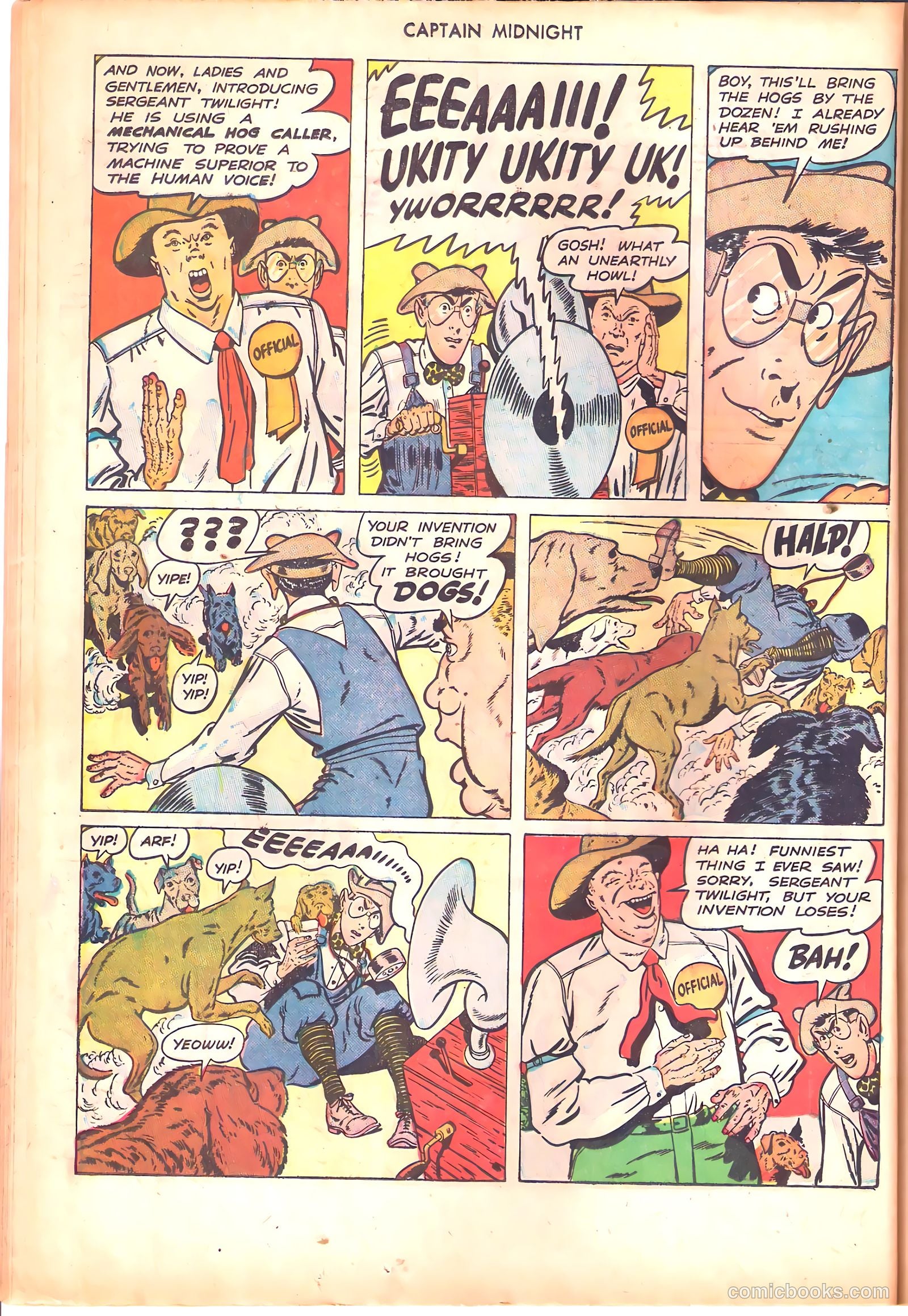 Captain Midnight #66 — page 22 of 38