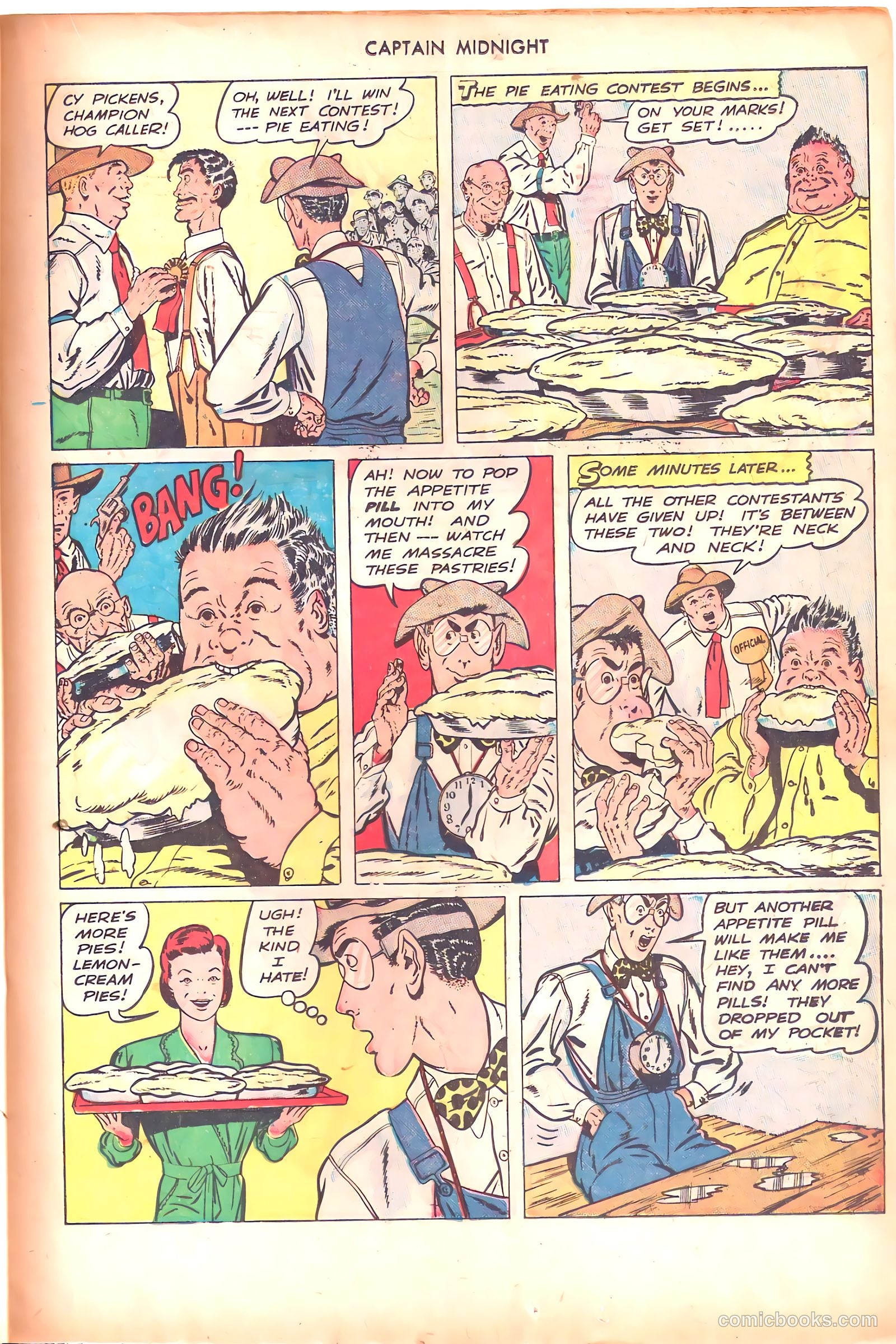 Captain Midnight #66 — page 23 of 38