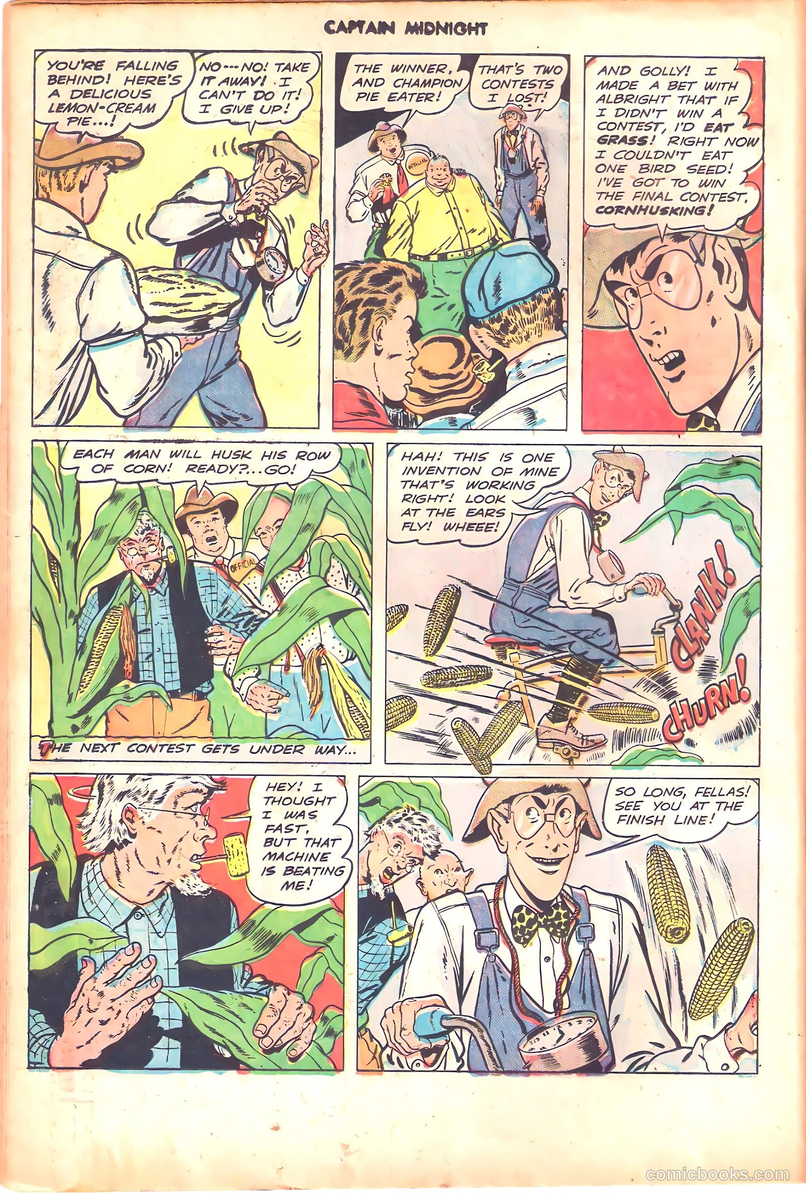 Captain Midnight #66 — page 24 of 38