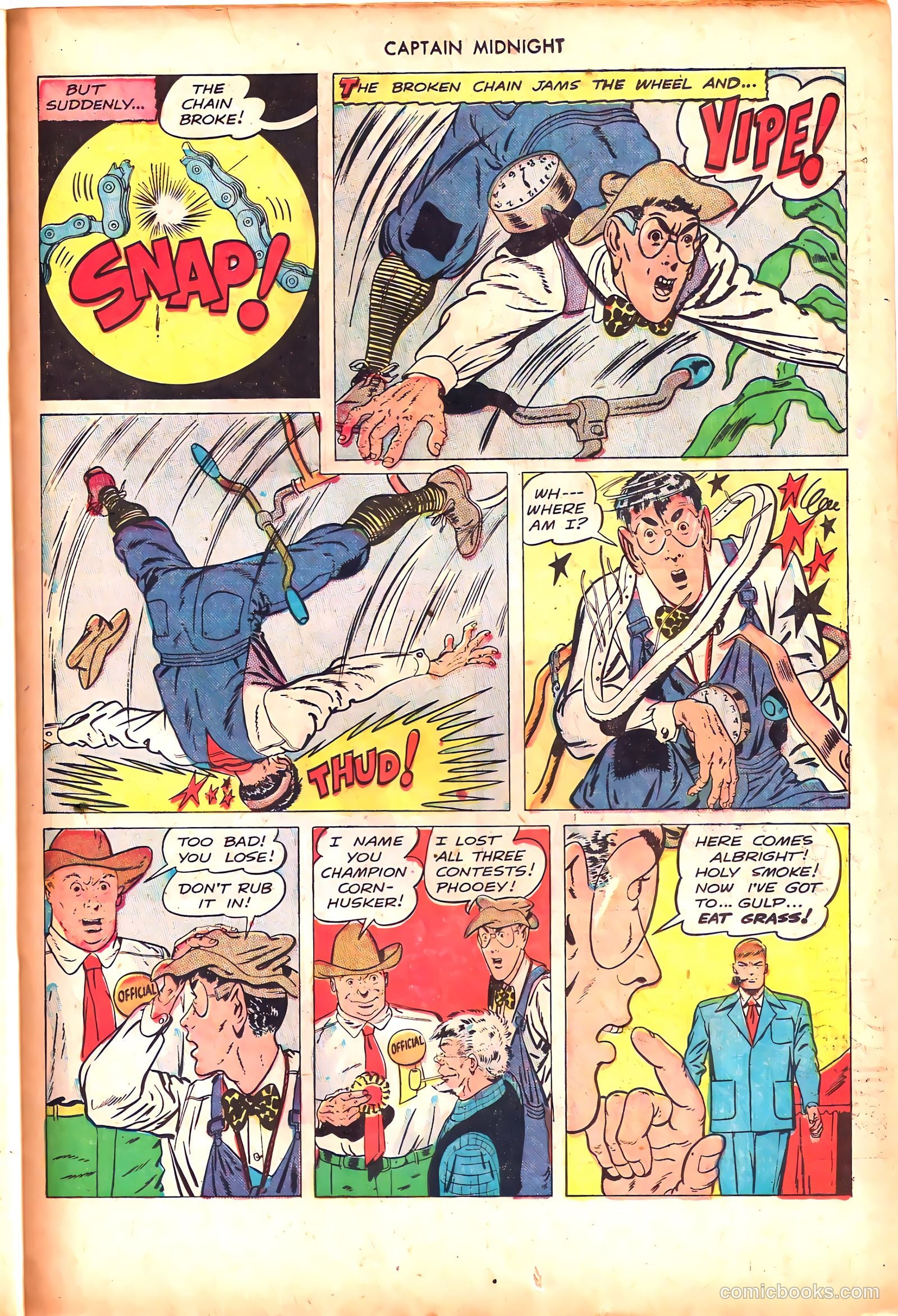 Captain Midnight #66 — page 25 of 38