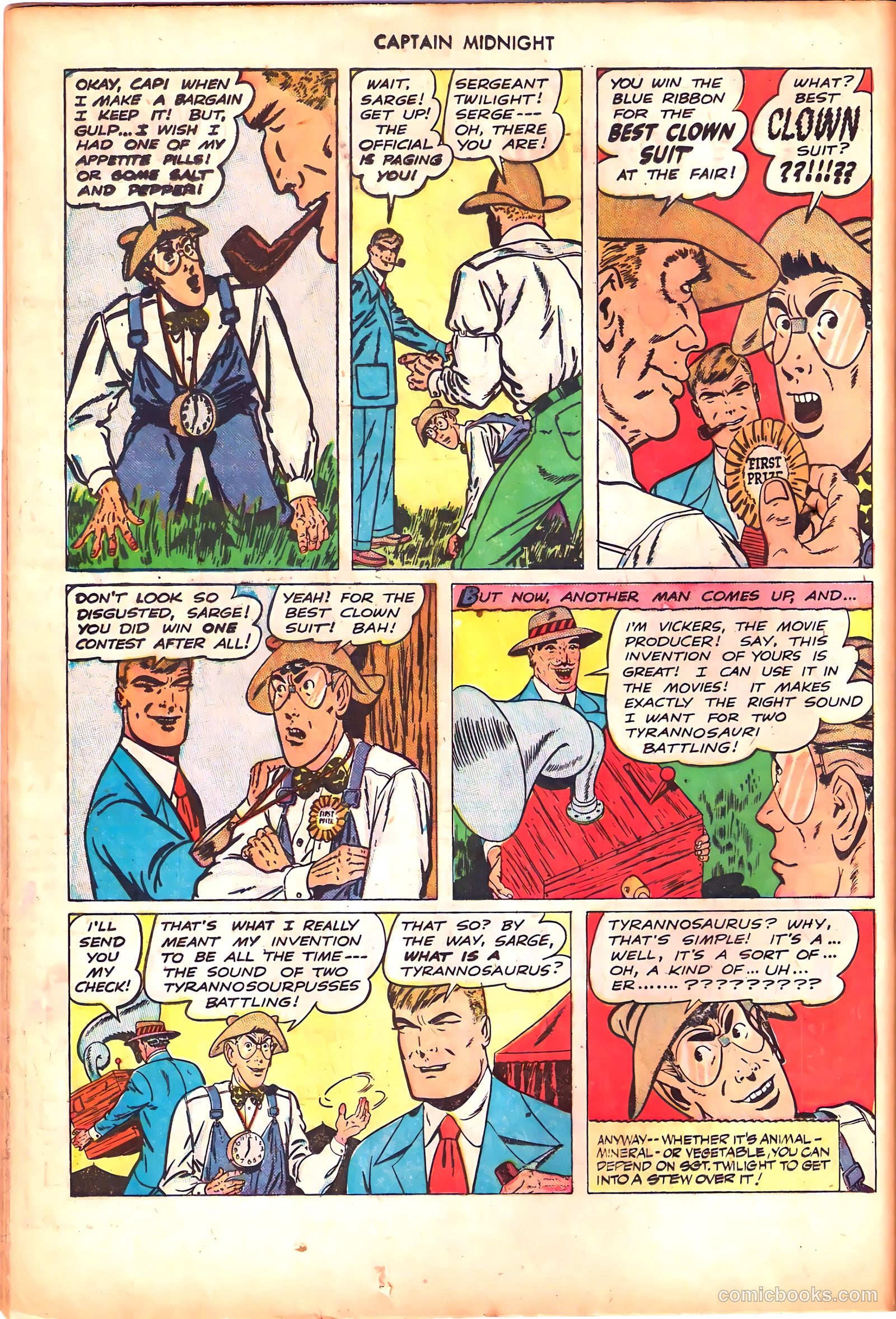 Captain Midnight #66 — page 26 of 38