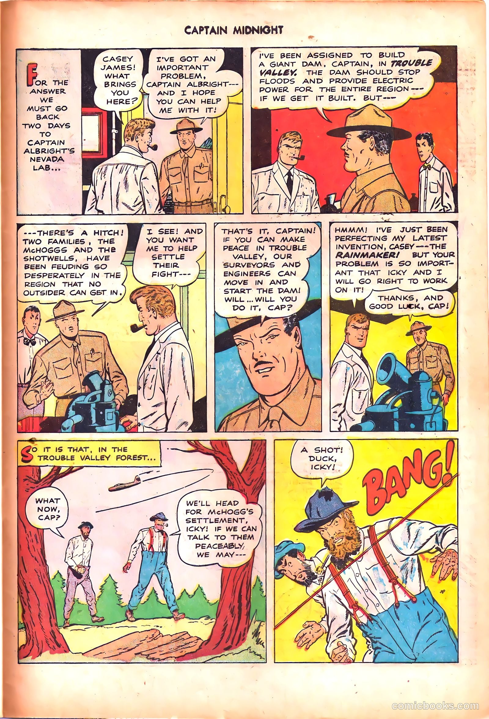 Captain Midnight #66 — page 31 of 38