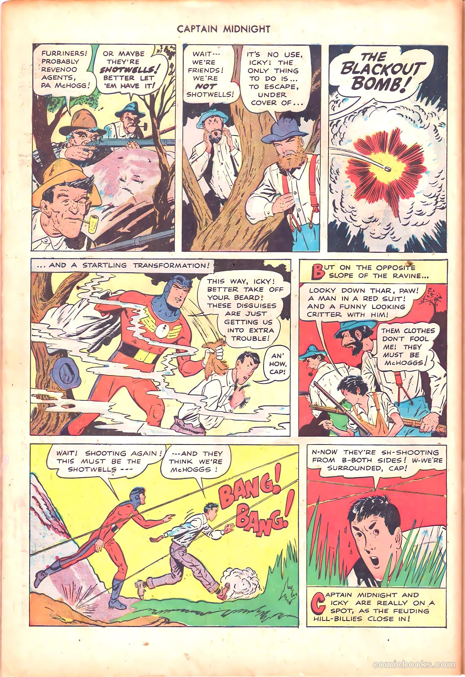 Captain Midnight #66 — page 32 of 38