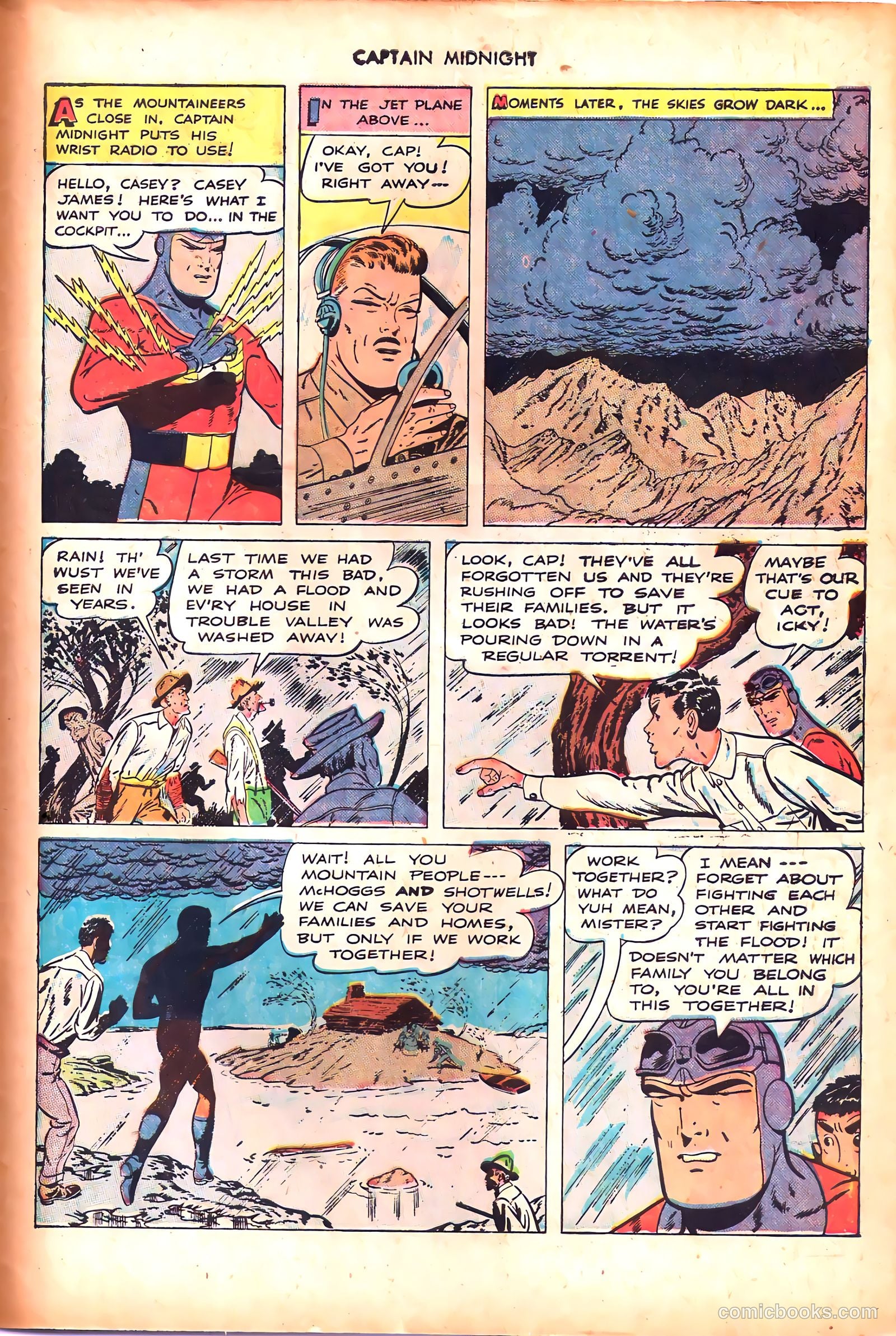 Captain Midnight #66 — page 33 of 38