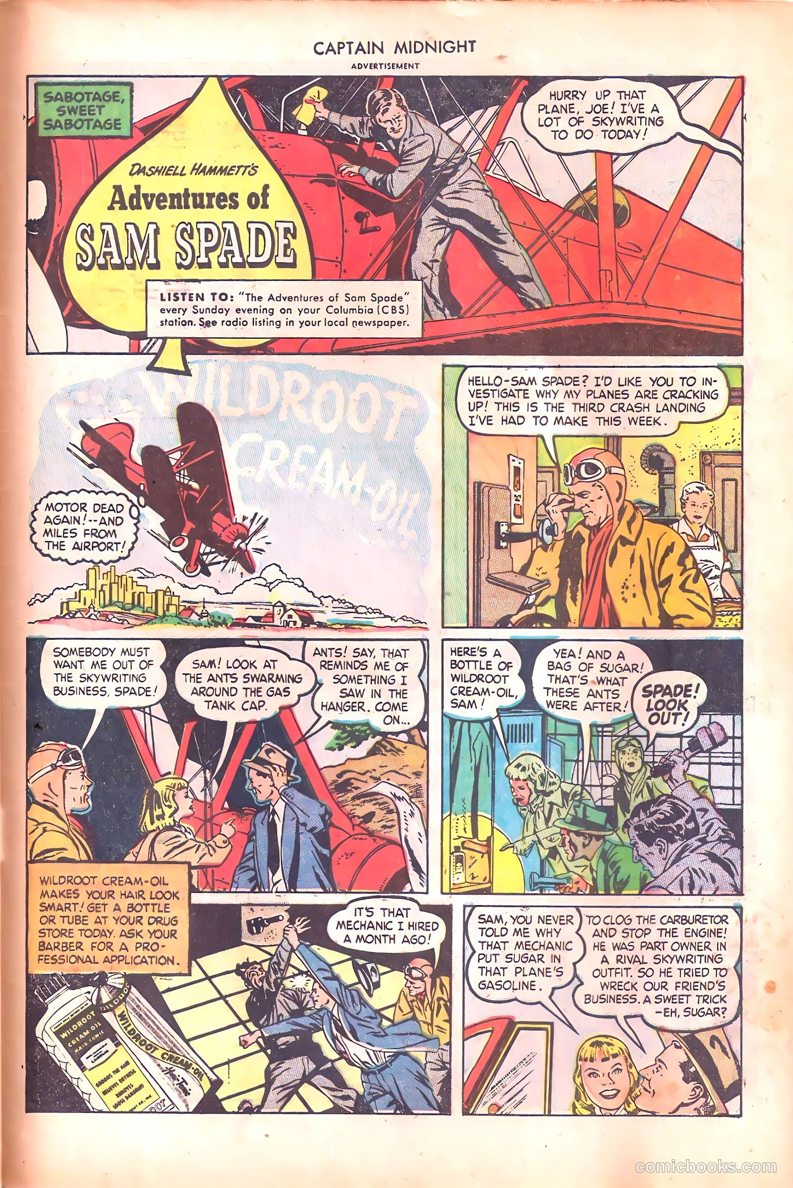 Captain Midnight #66 — page 35 of 38