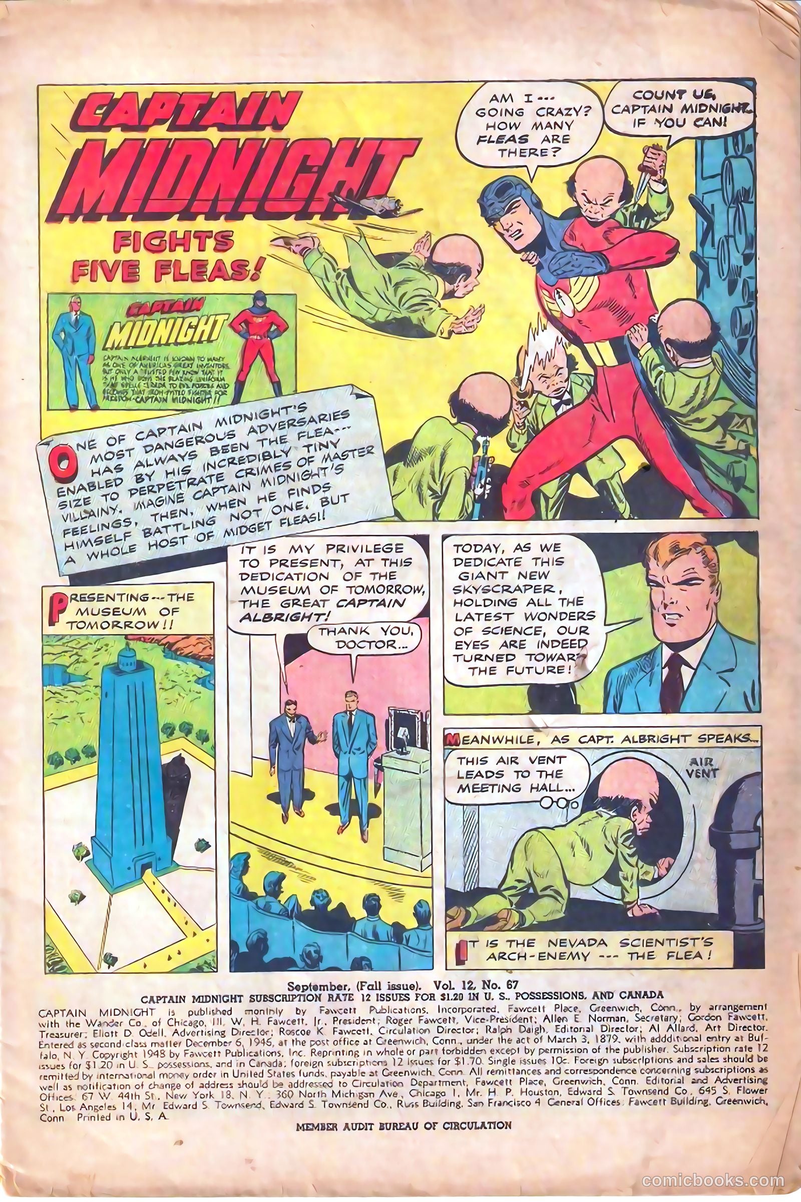 Captain Midnight #67 — page 3 of 36