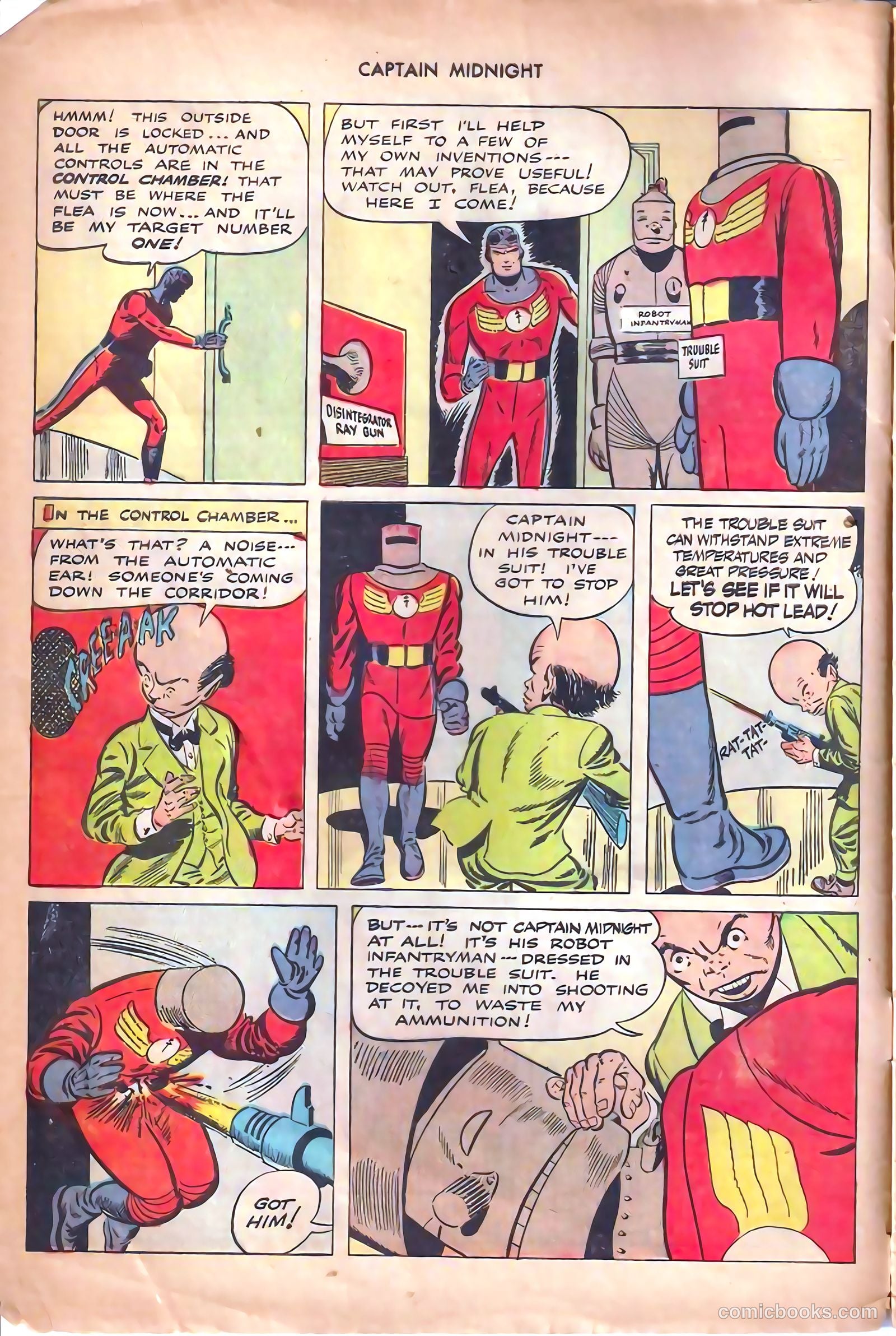 Captain Midnight #67 — page 6 of 36