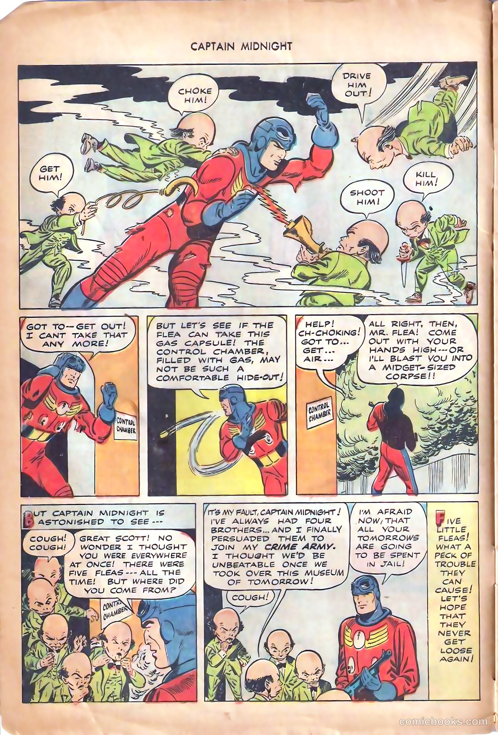 Captain Midnight #67 — page 8 of 36