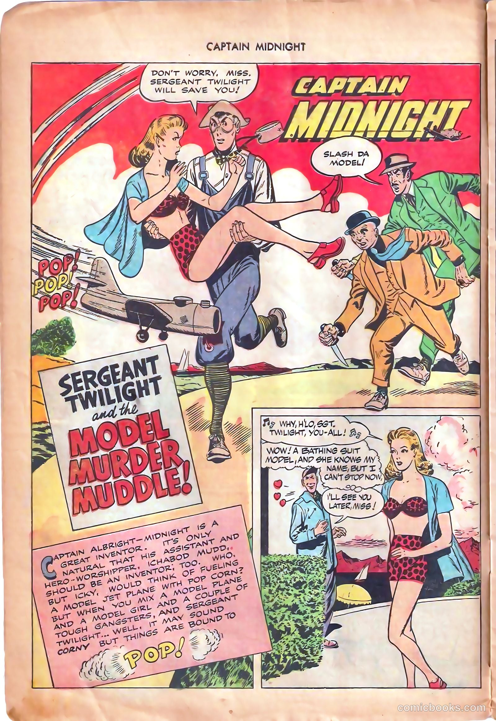 Captain Midnight #67 — page 10 of 36