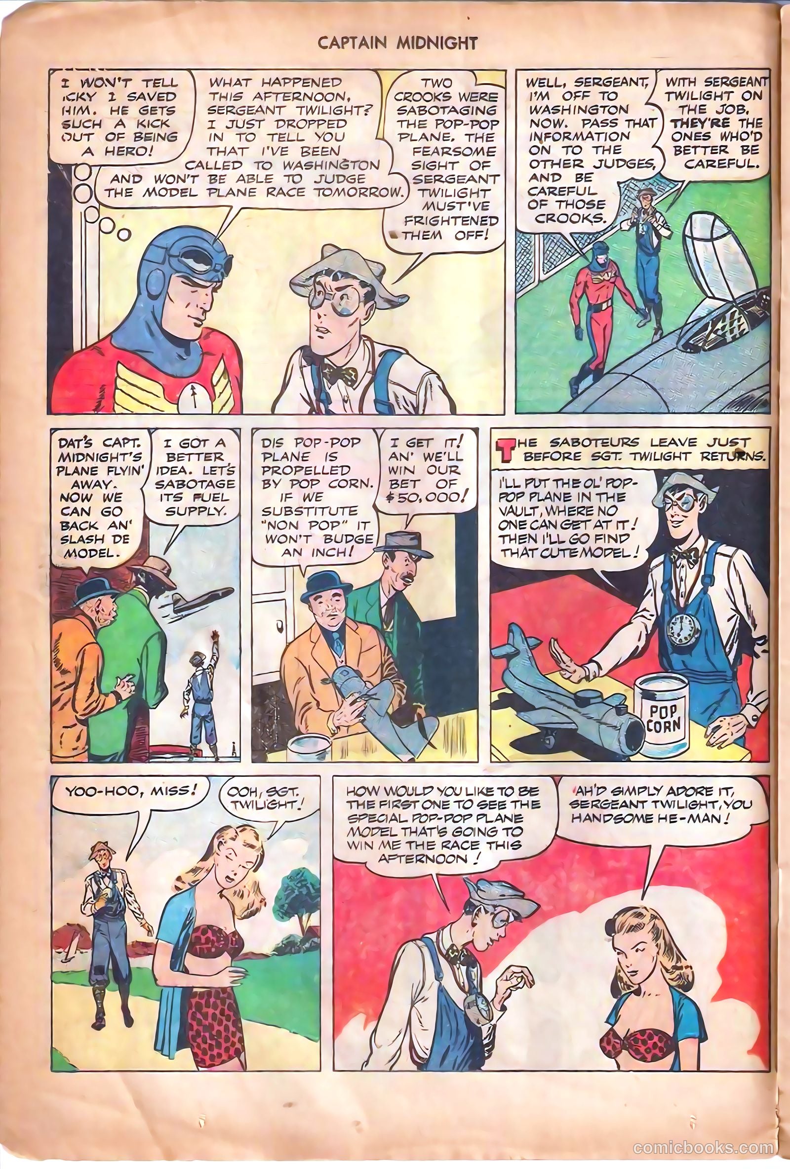 Captain Midnight #67 — page 12 of 36