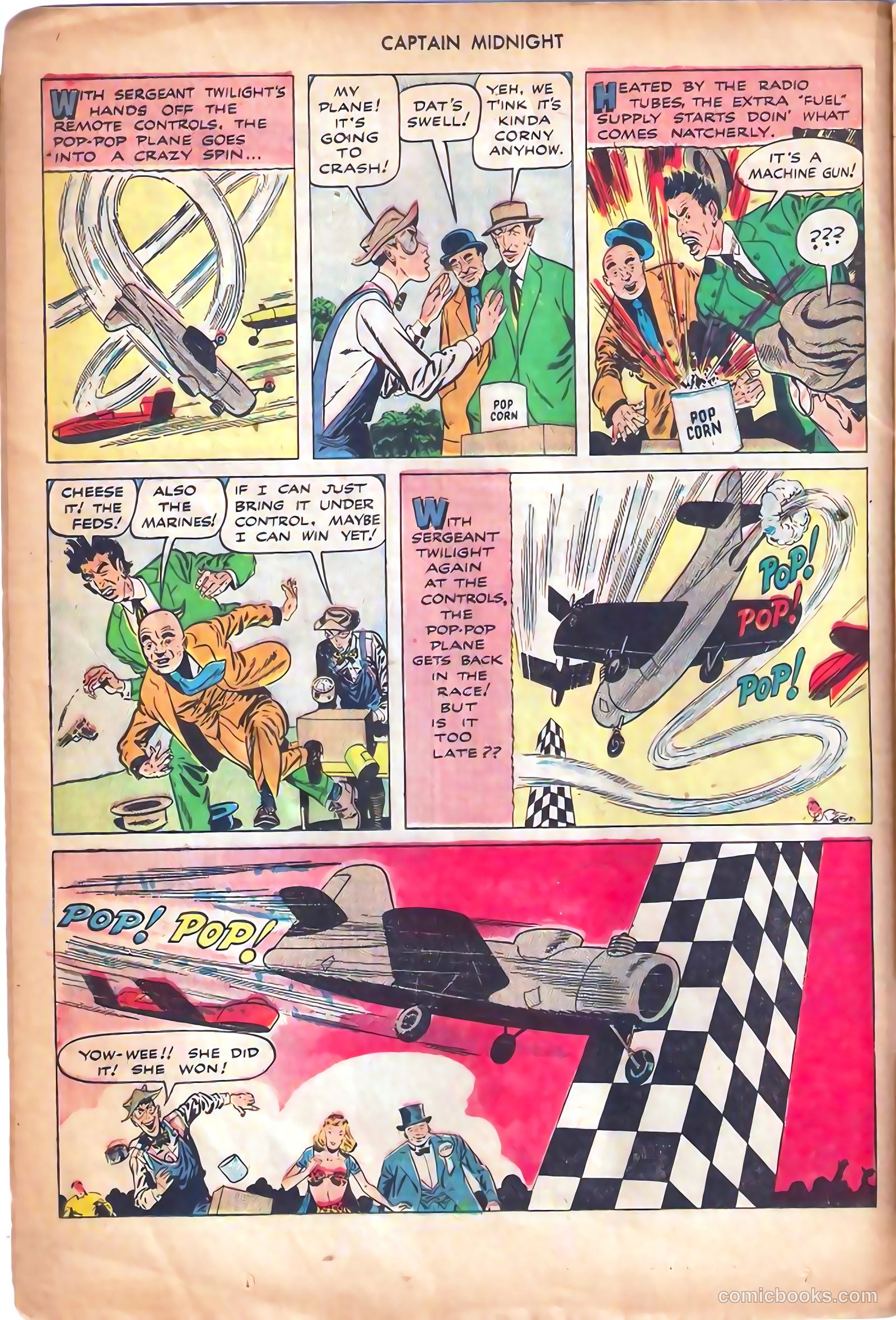 Captain Midnight #67 — page 14 of 36