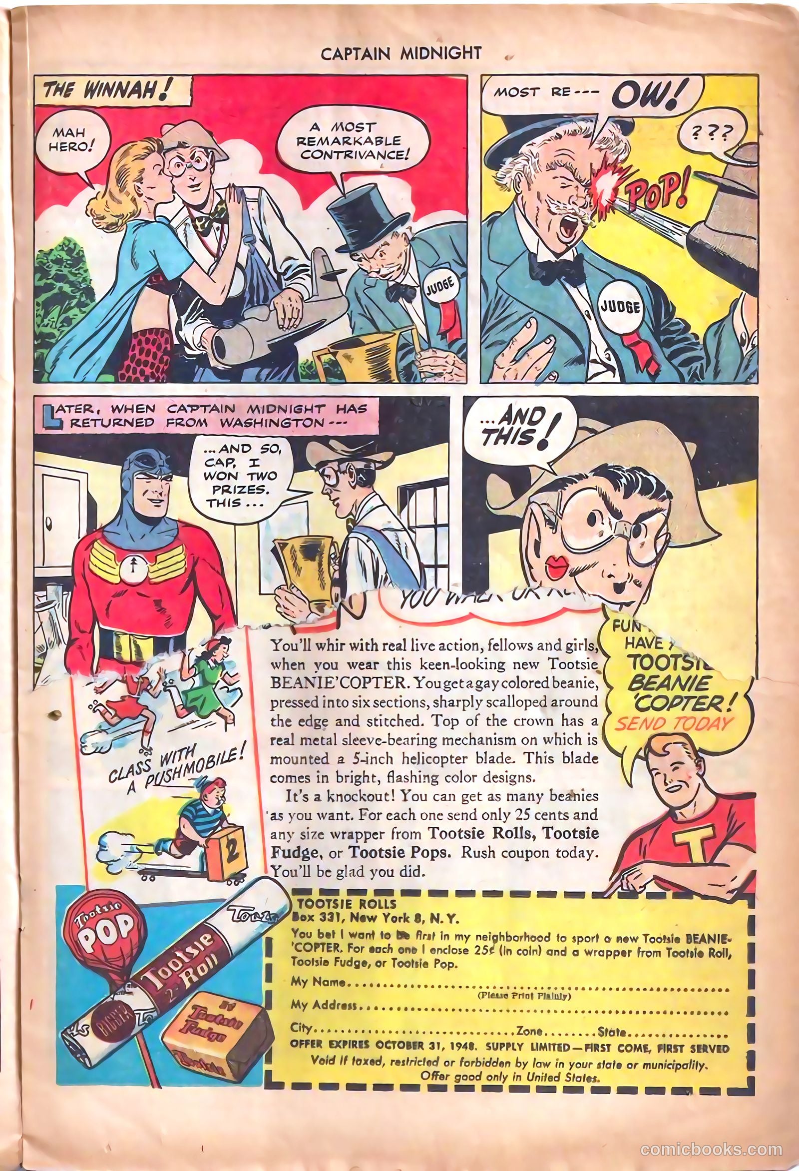 Captain Midnight #67 — page 15 of 36