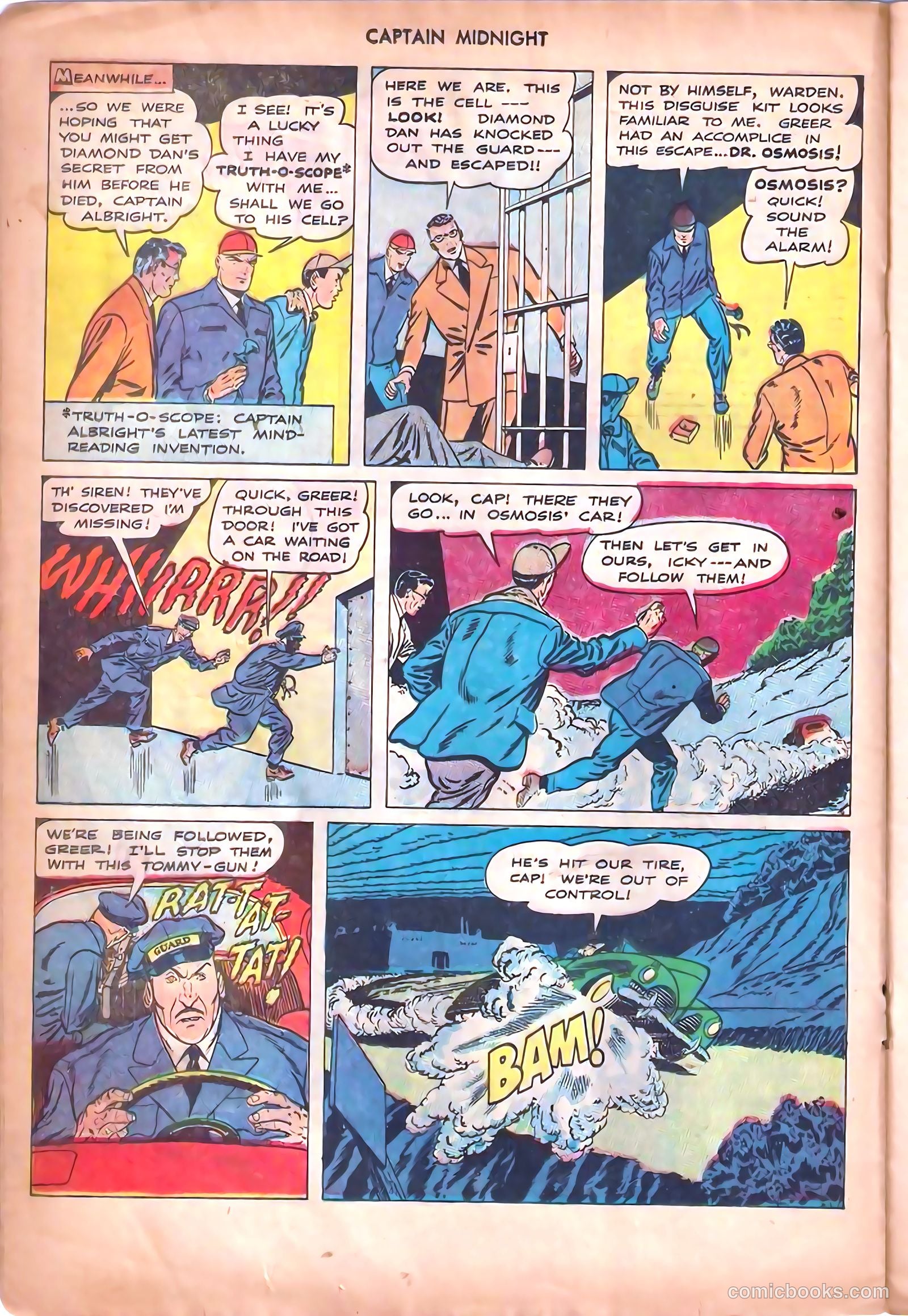 Captain Midnight #67 — page 20 of 36