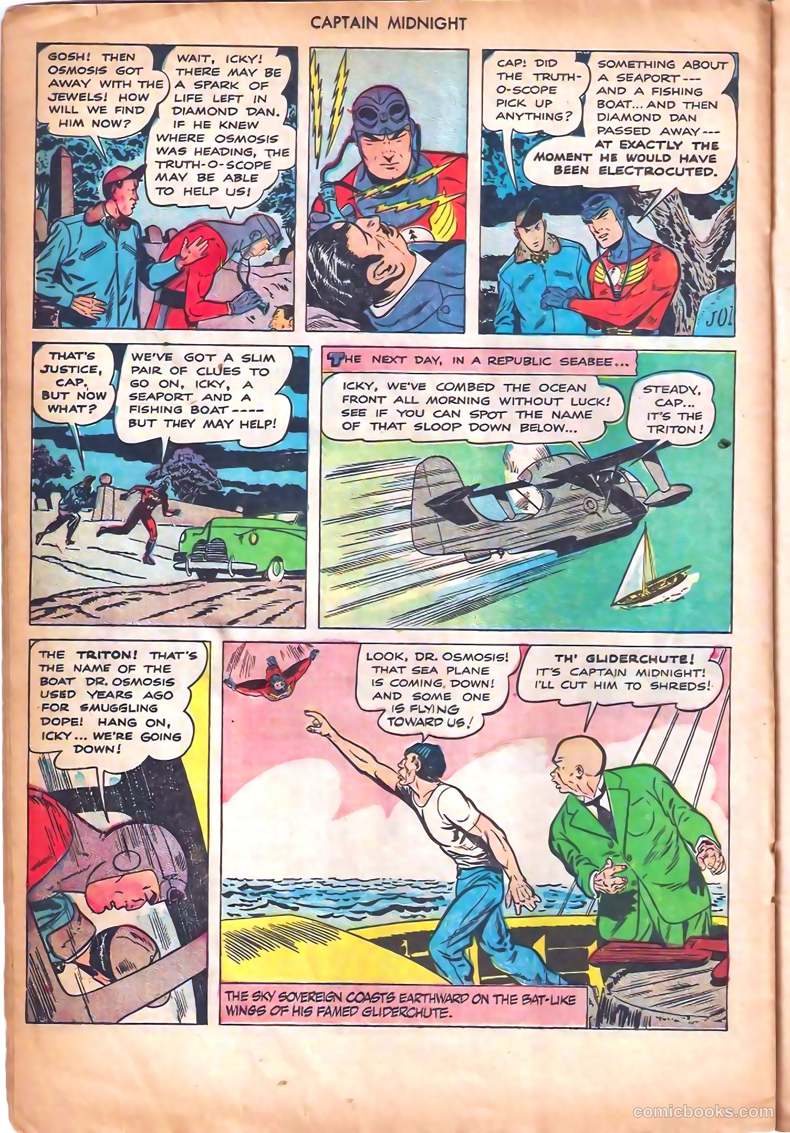 Captain Midnight #67 — page 22 of 36