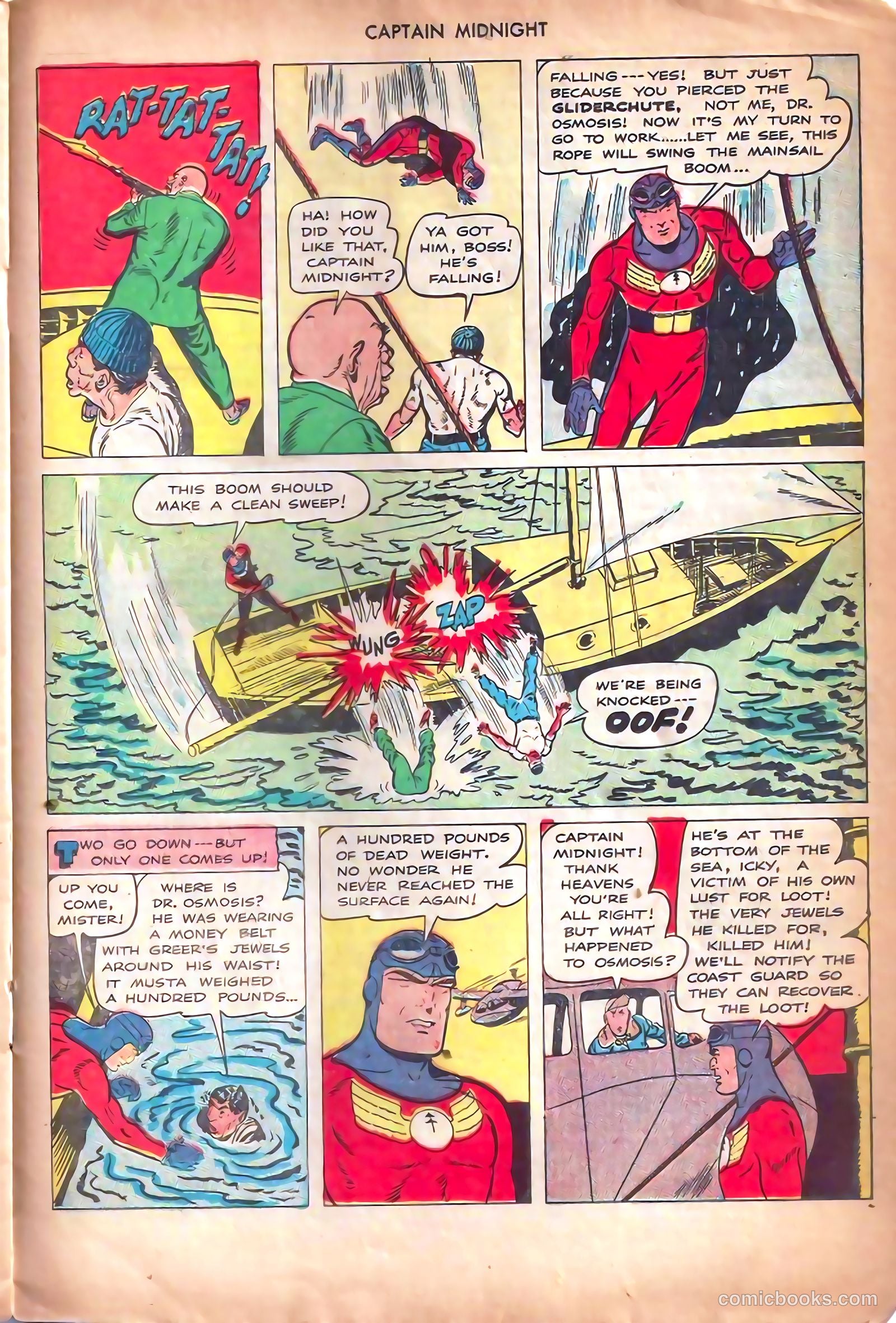 Captain Midnight #67 — page 23 of 36