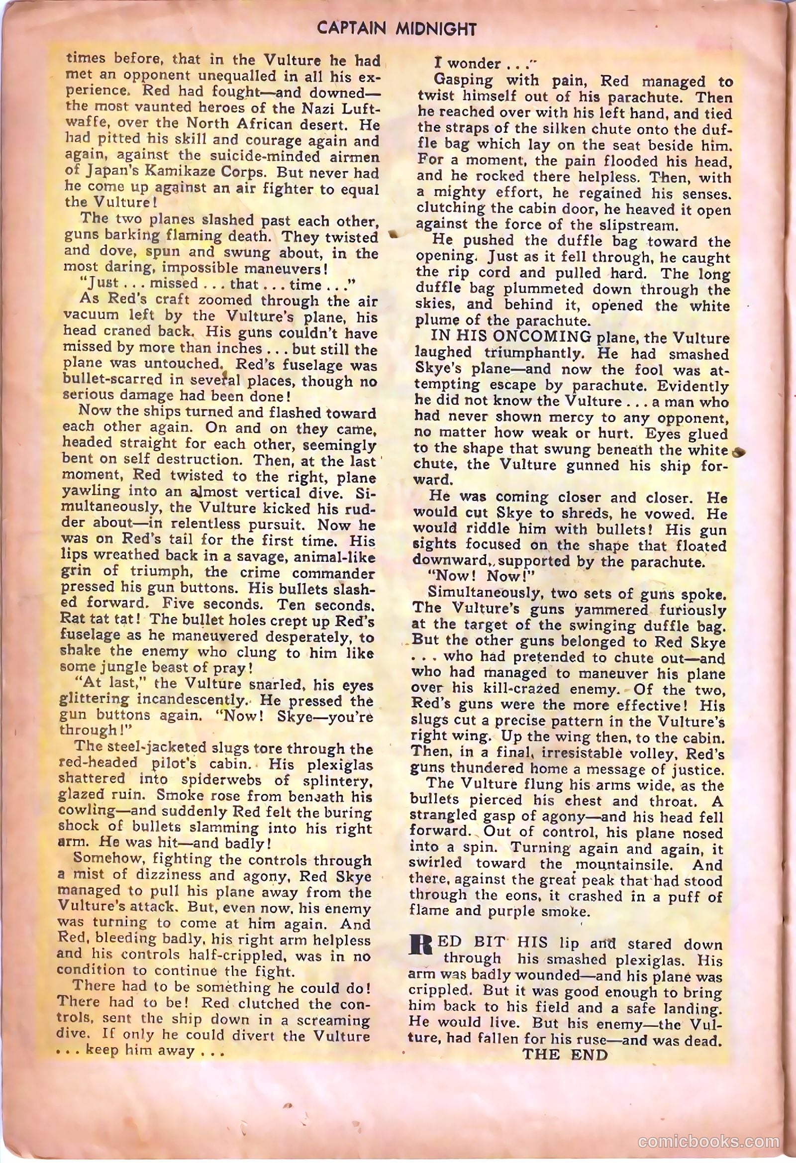 Captain Midnight #67 — page 24 of 36