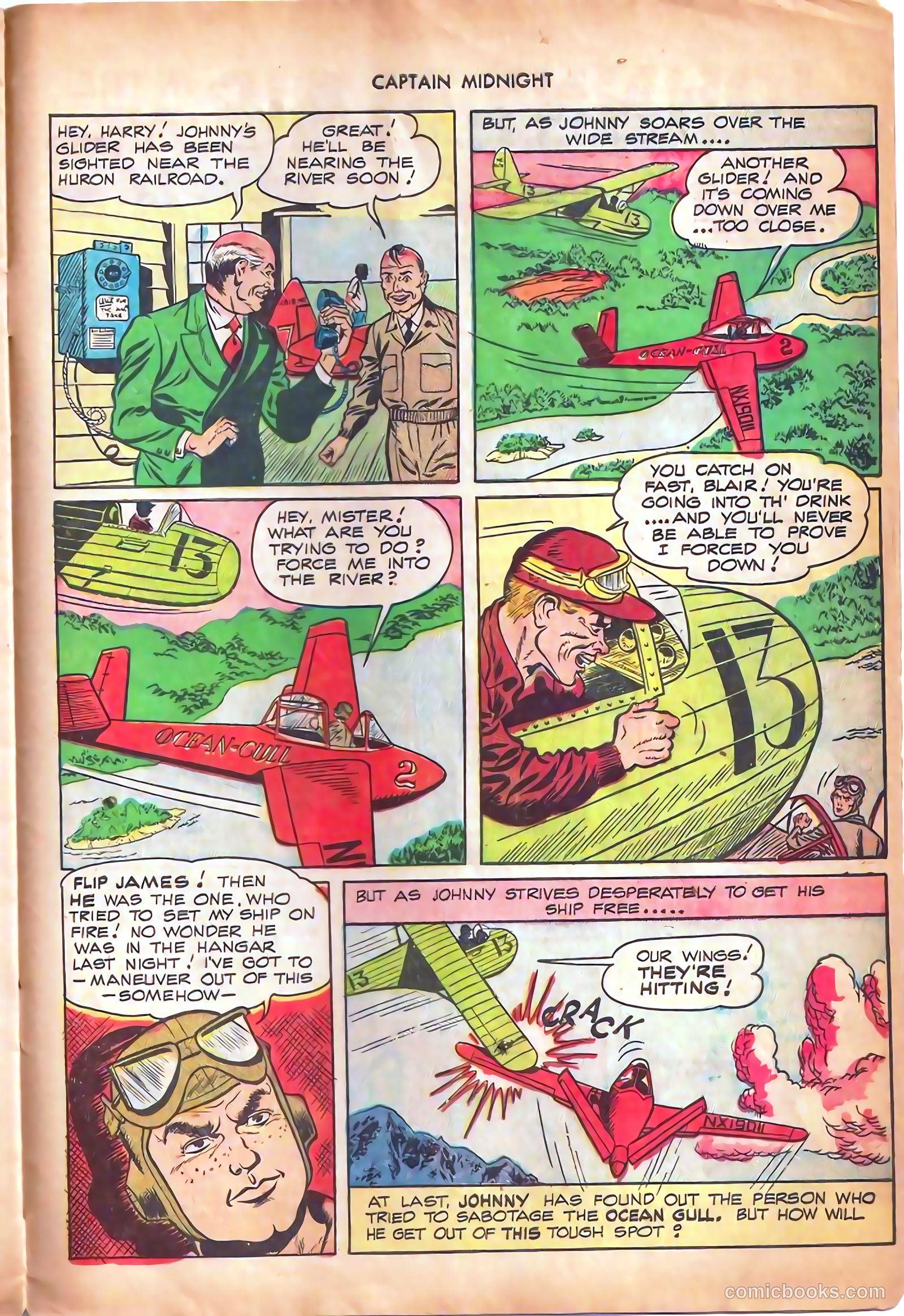 Captain Midnight #67 — page 27 of 36