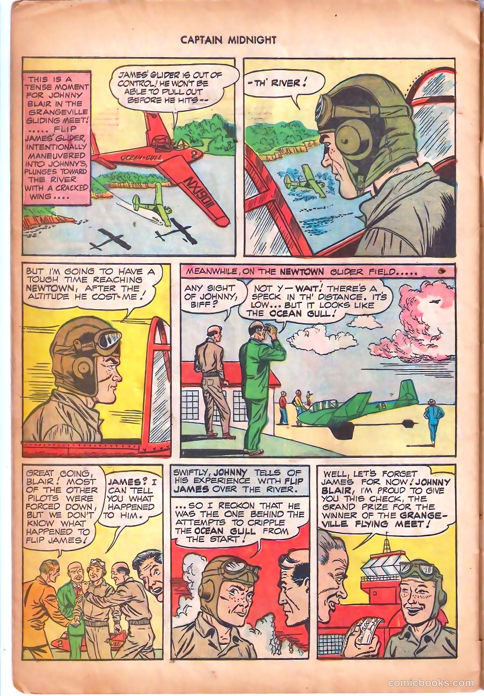 Captain Midnight #67 — page 28 of 36