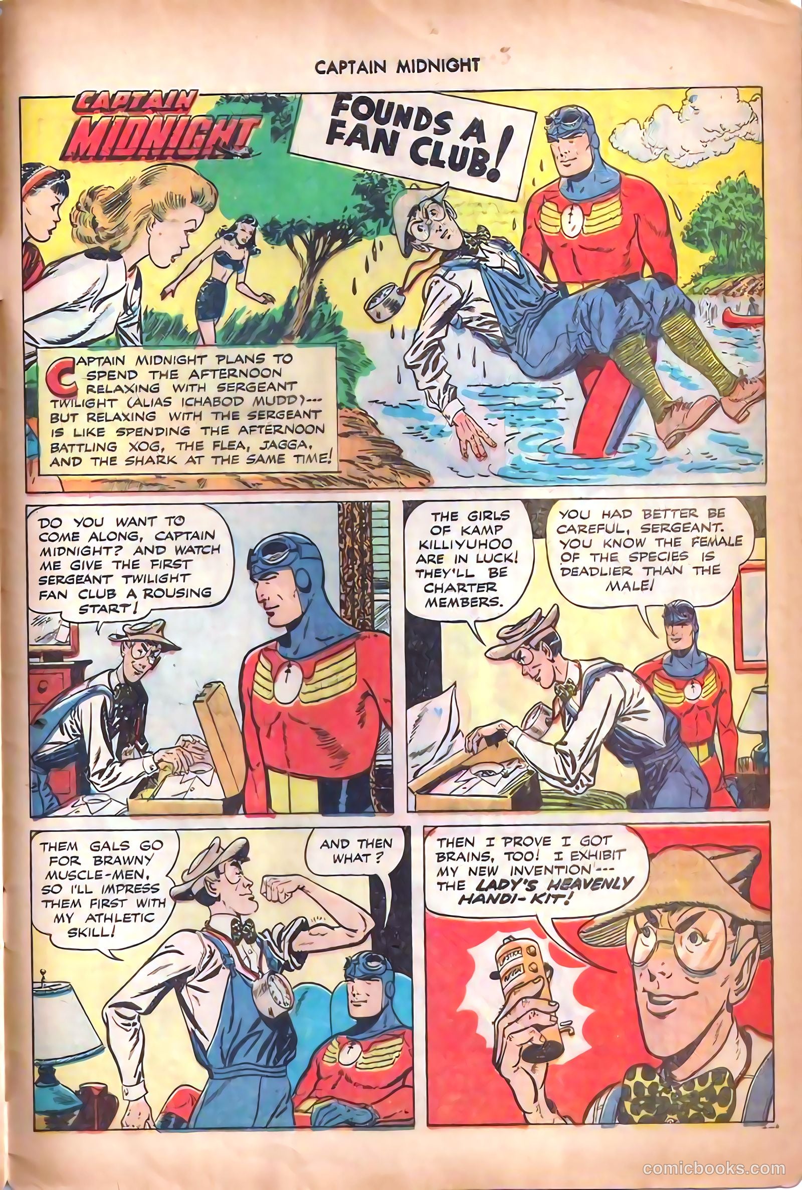 Captain Midnight #67 — page 29 of 36