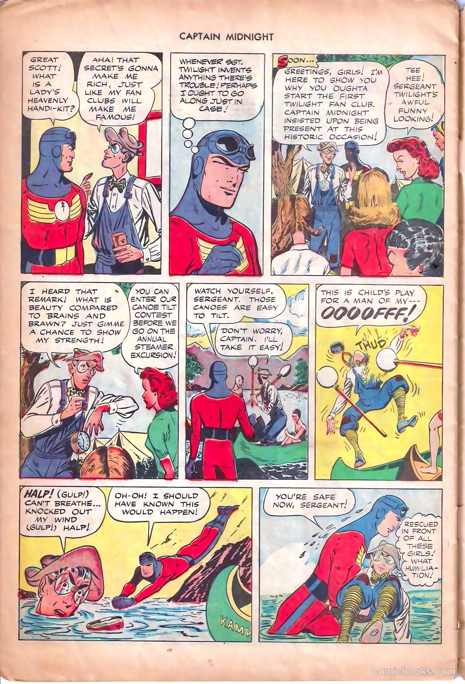 Captain Midnight #67 — page 30 of 36