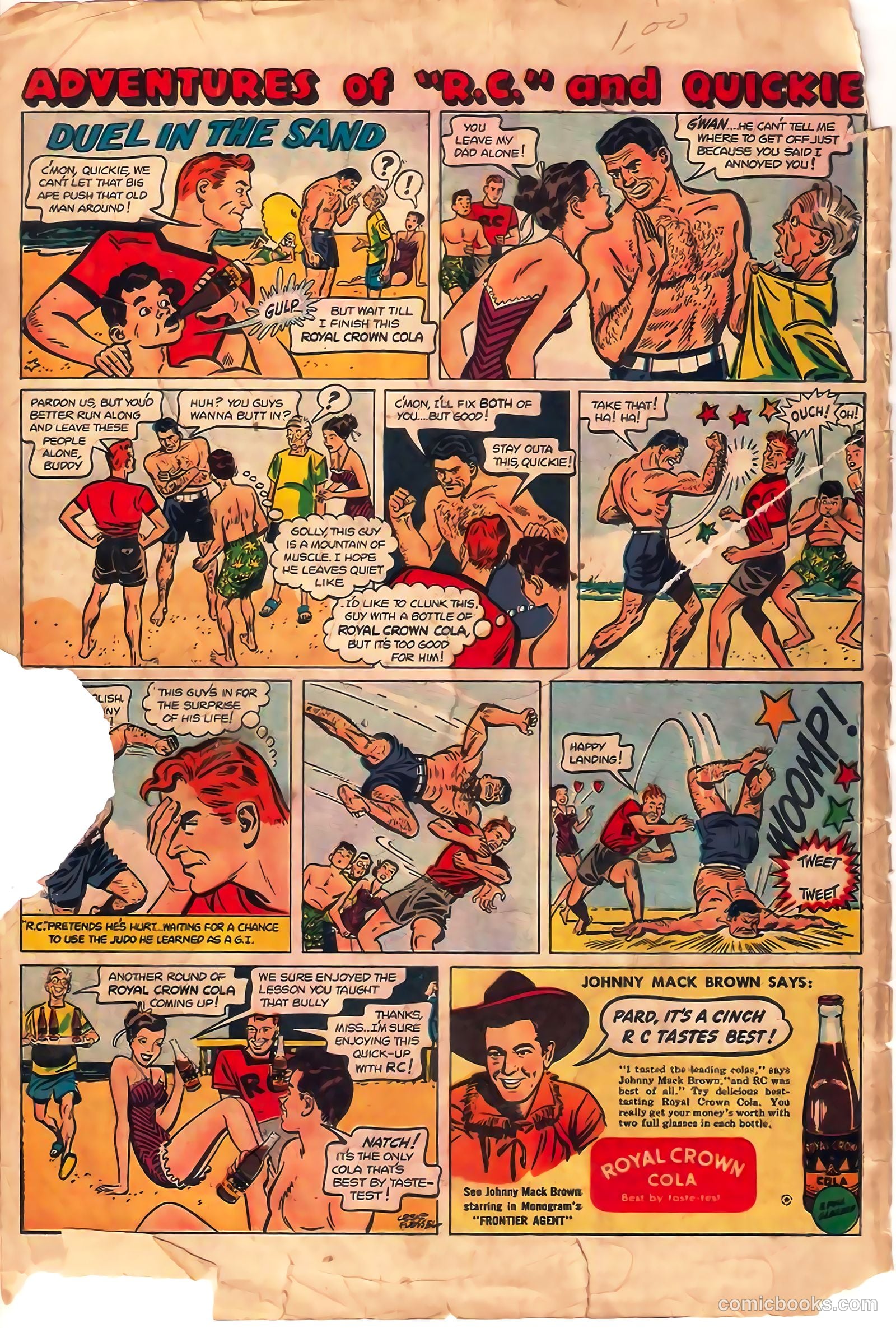 Captain Midnight #67 — page 36 of 36