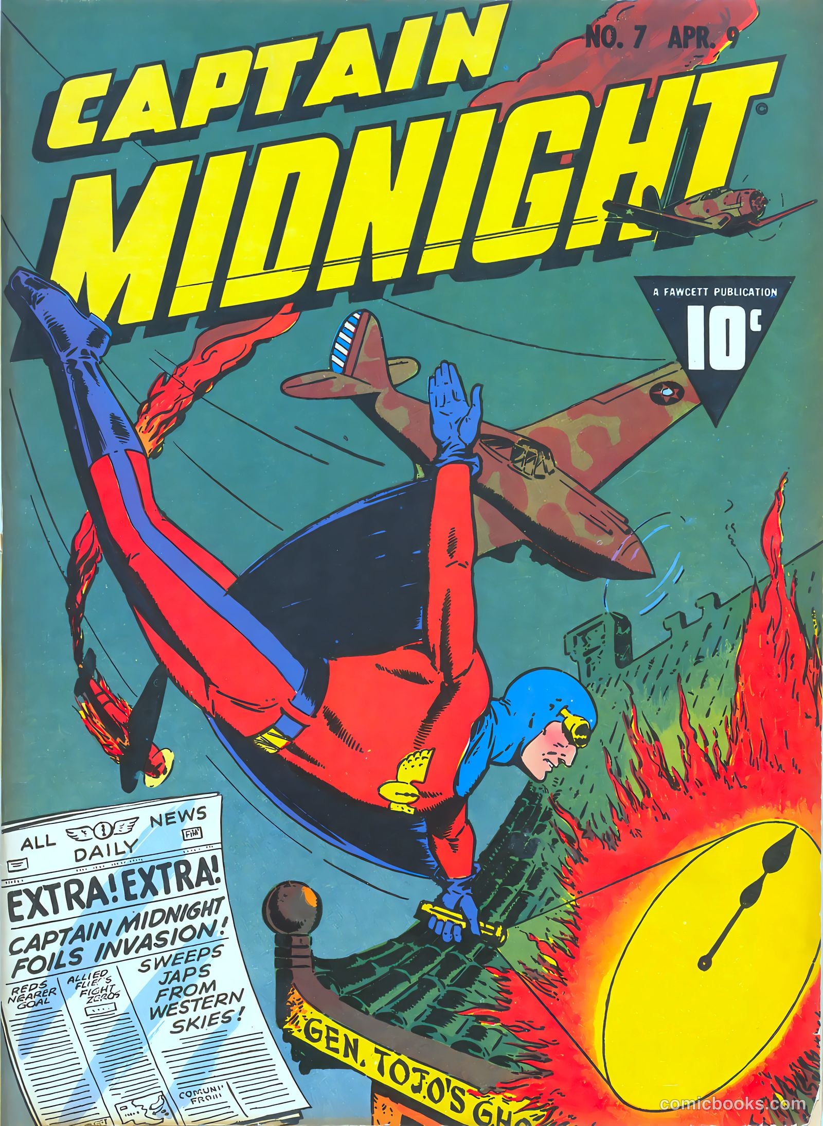 Captain Midnight #7 — page 1 of 68