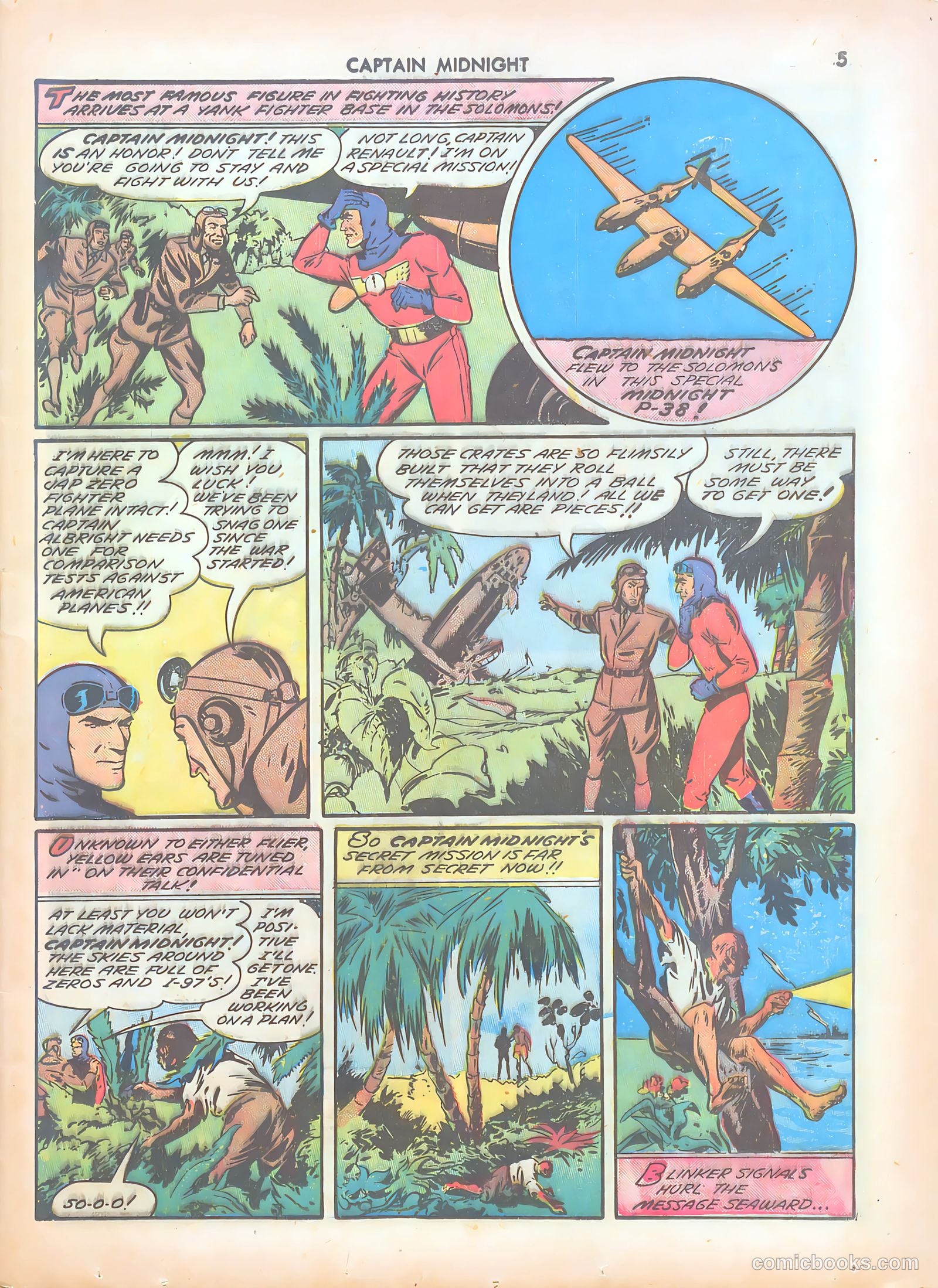 Captain Midnight #7 — page 5 of 68