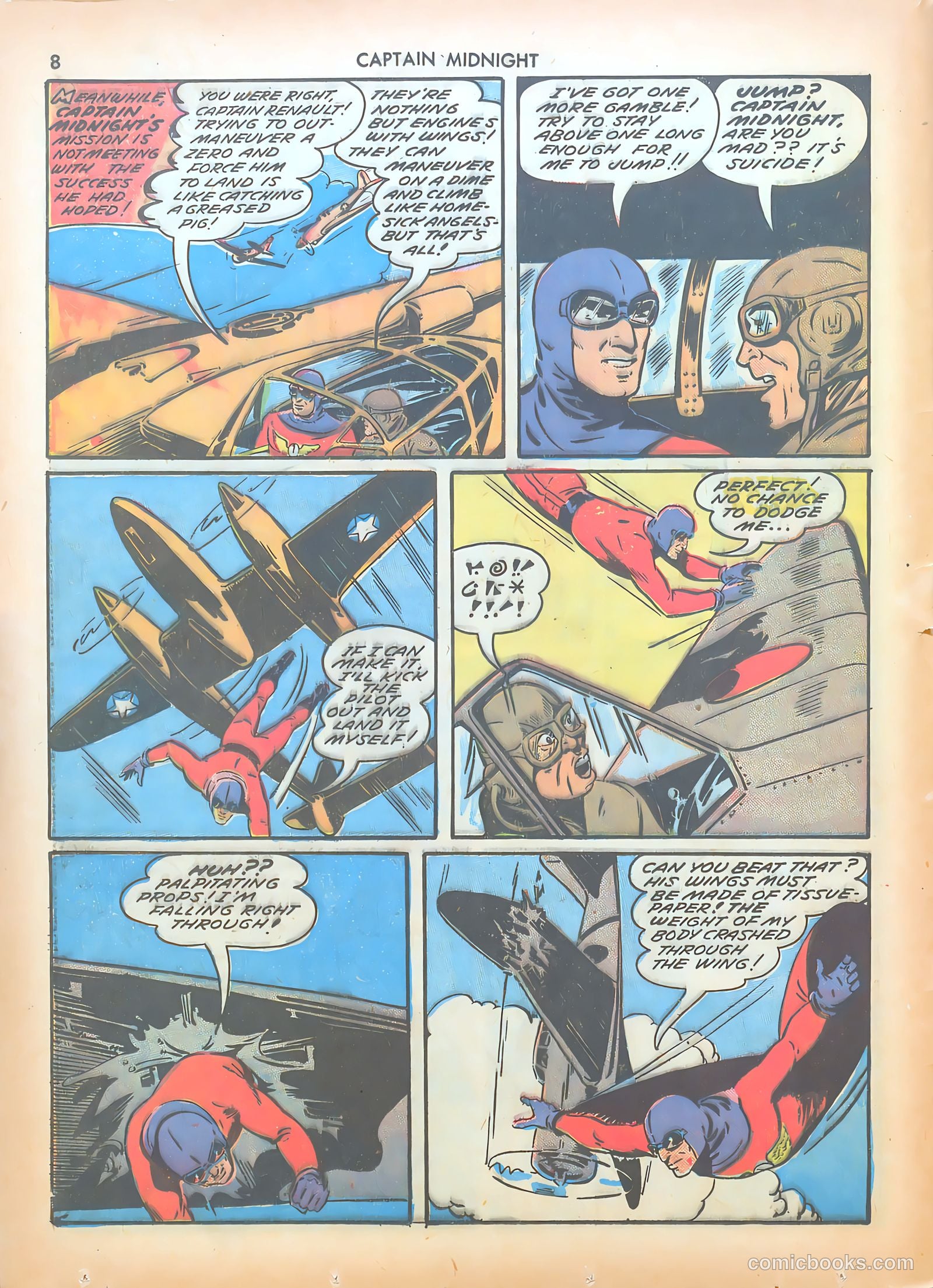 Captain Midnight #7 — page 8 of 68