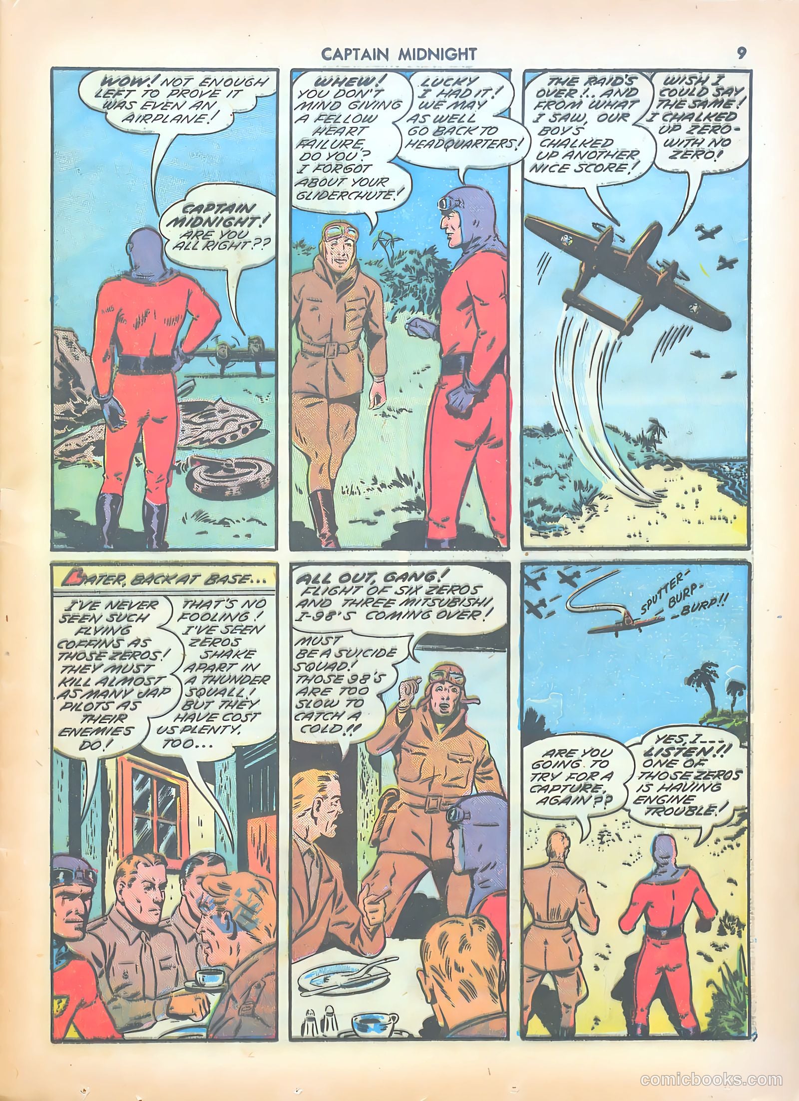 Captain Midnight #7 — page 9 of 68