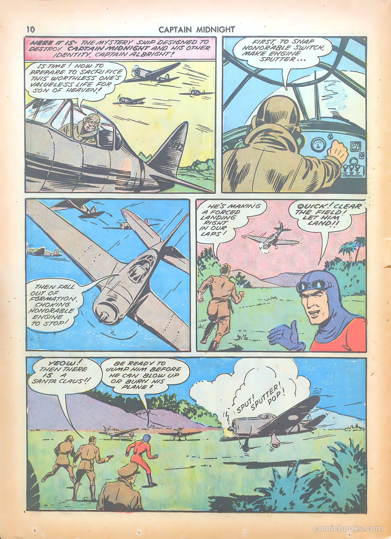 Captain Midnight #7 — page 10 of 68