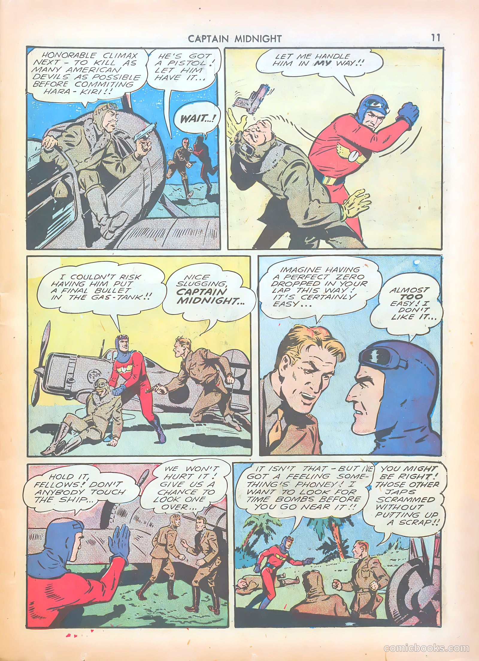 Captain Midnight #7 — page 11 of 68