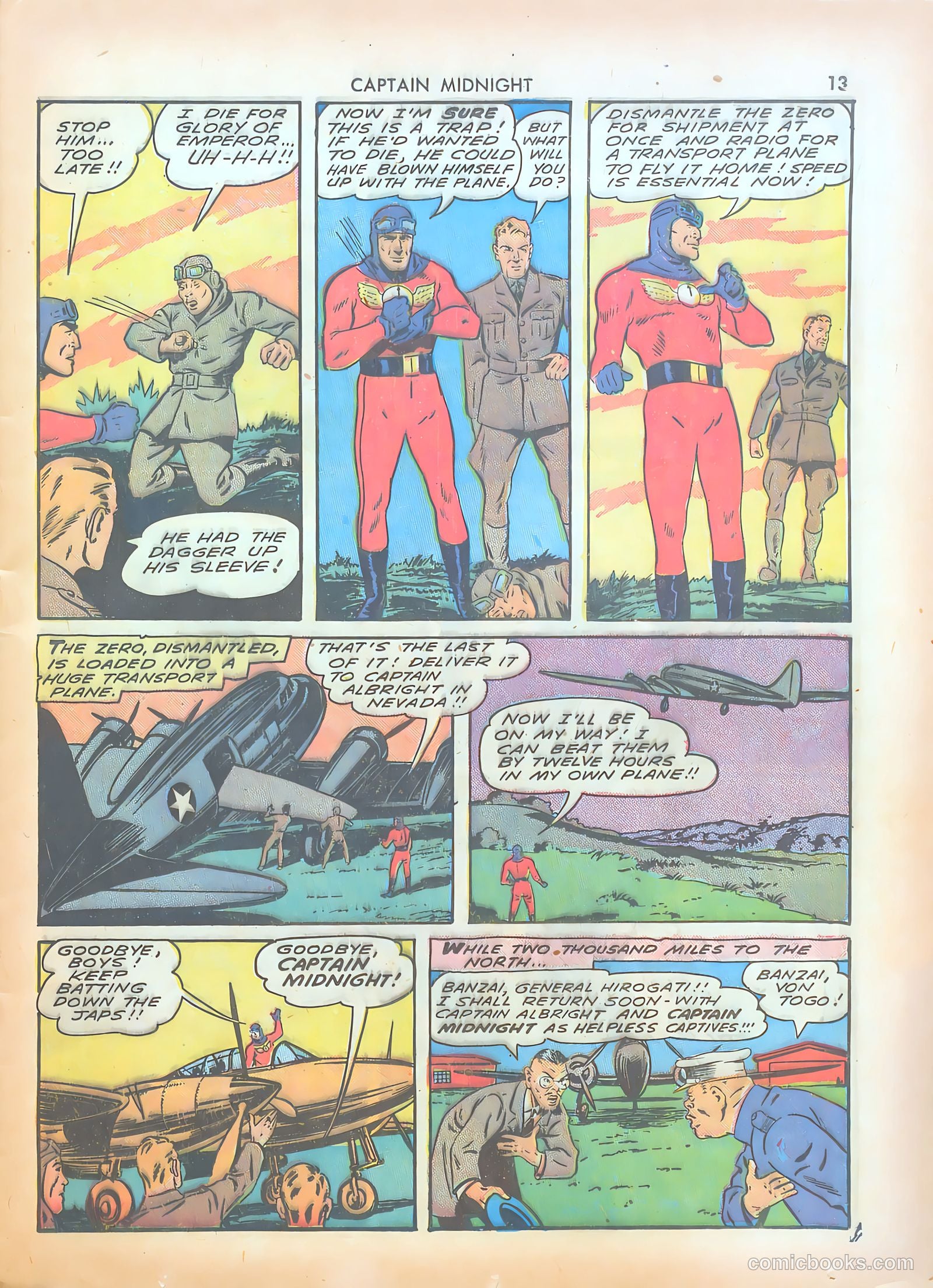 Captain Midnight #7 — page 13 of 68