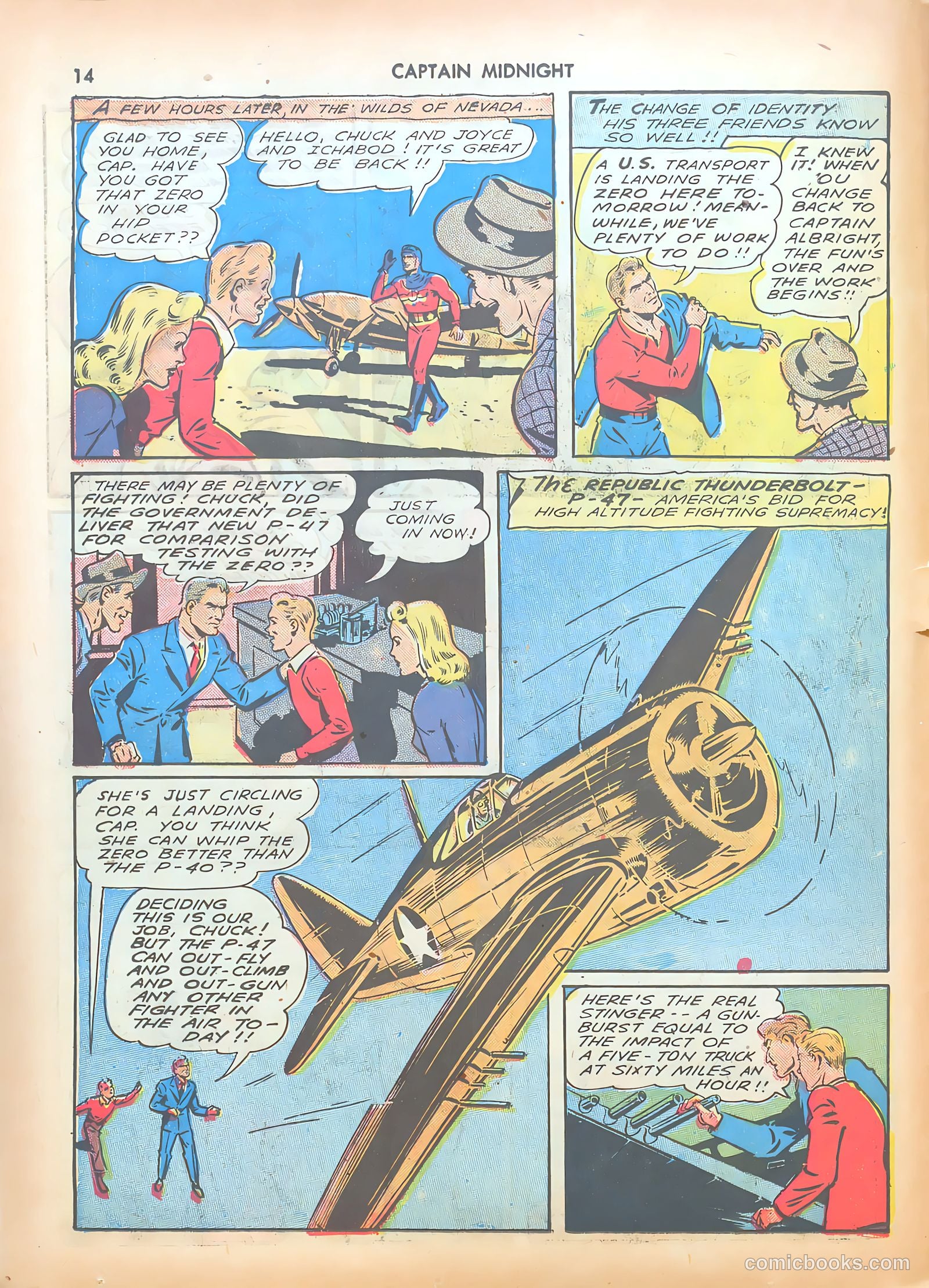 Captain Midnight #7 — page 14 of 68