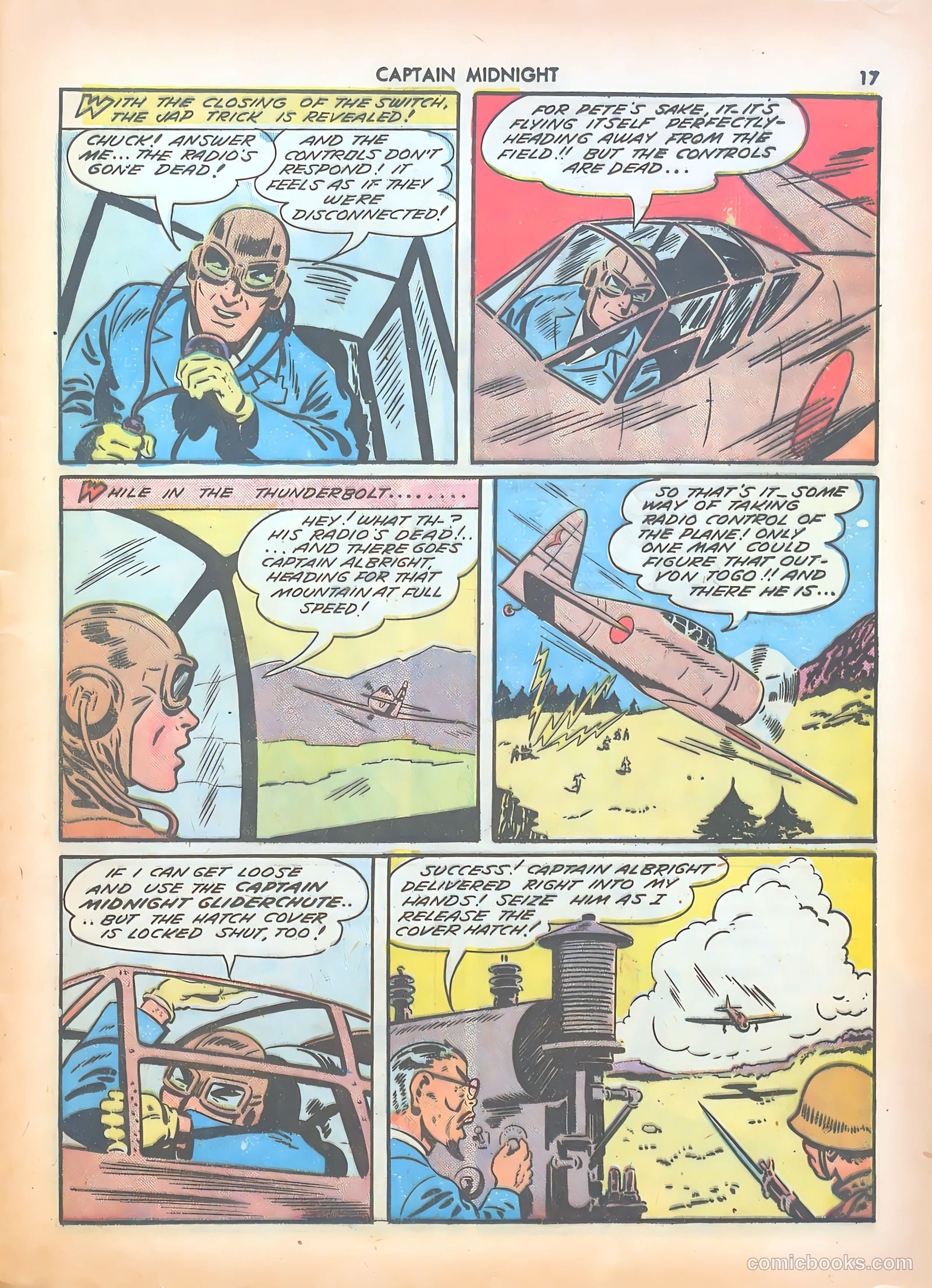Captain Midnight #7 — page 17 of 68