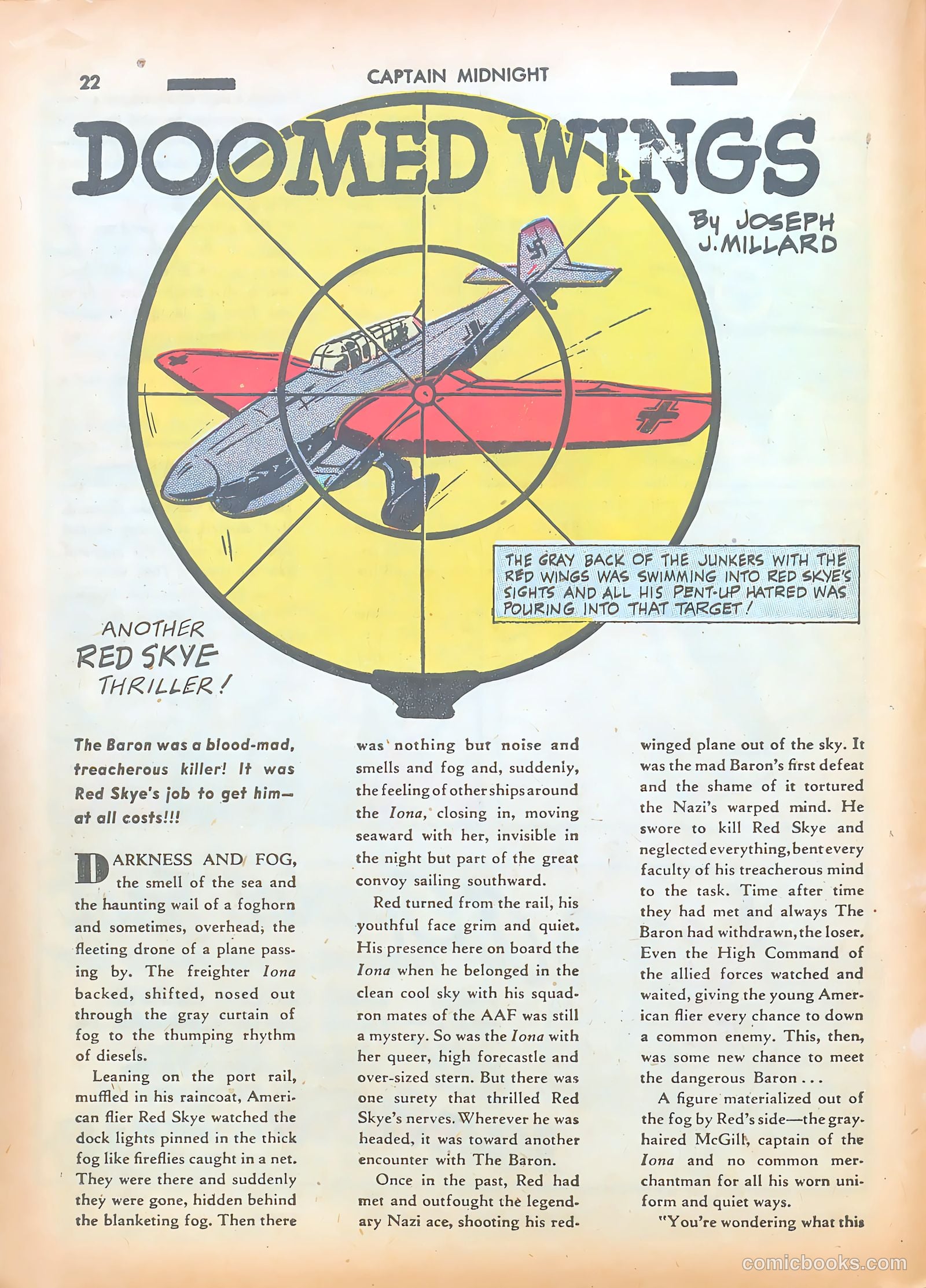 Captain Midnight #7 — page 22 of 68