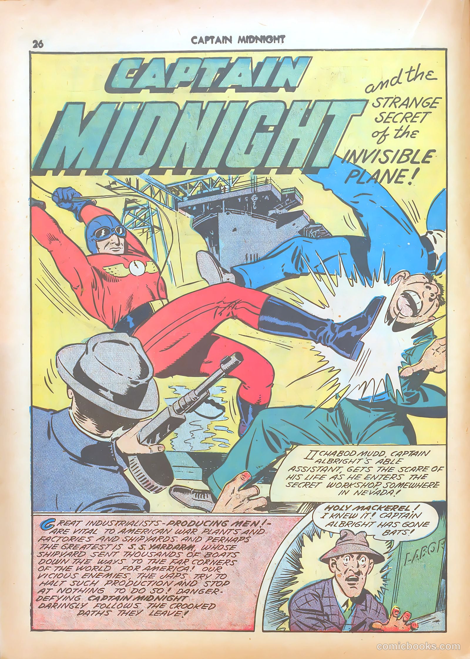 Captain Midnight #7 — page 26 of 68