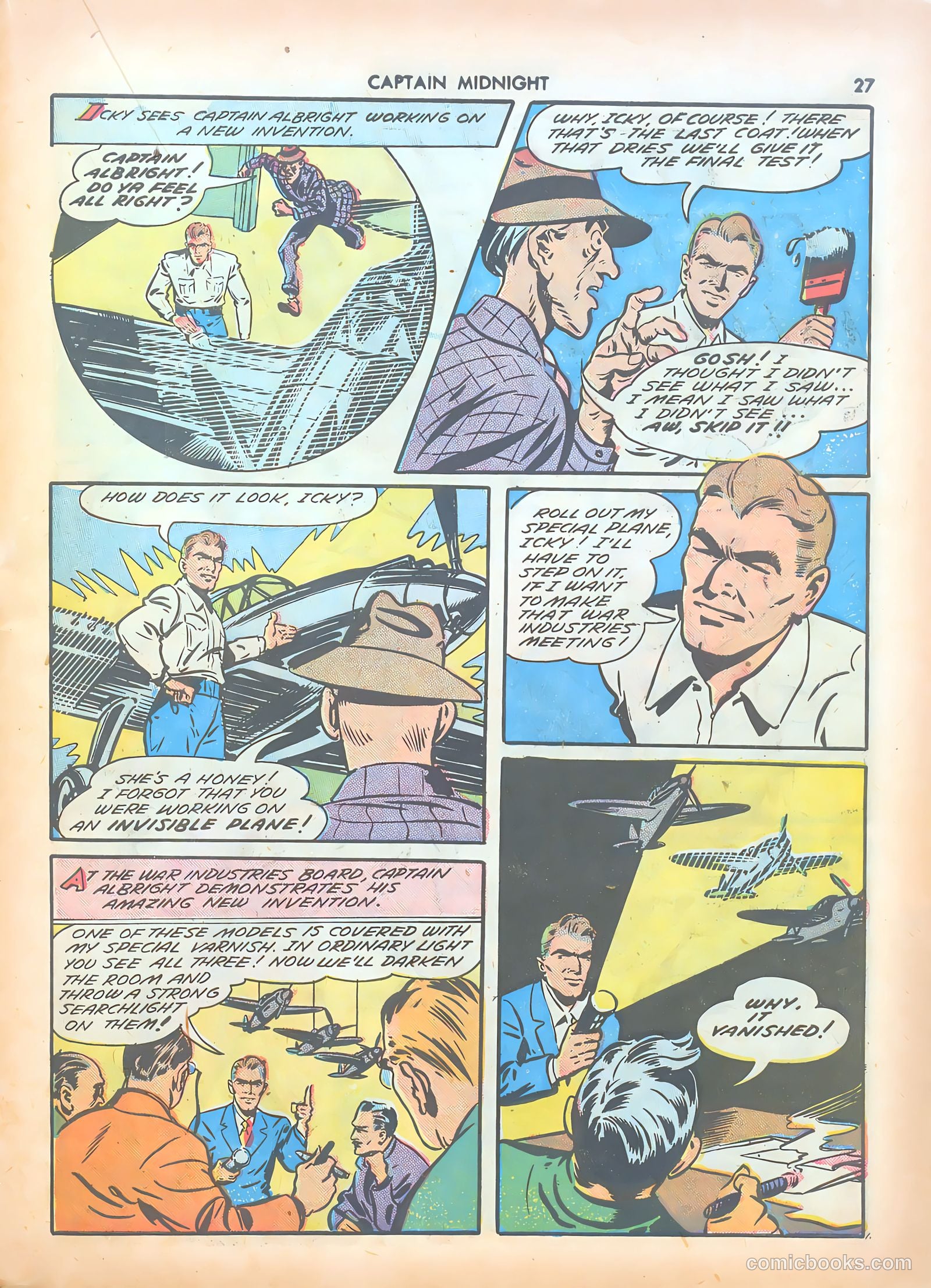 Captain Midnight #7 — page 27 of 68