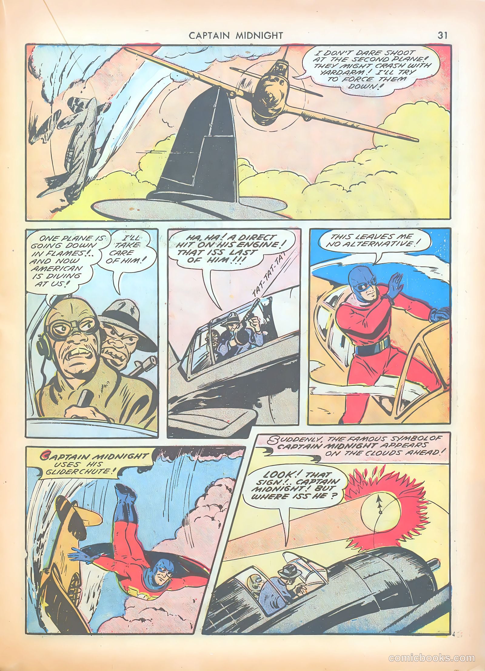 Captain Midnight #7 — page 31 of 68