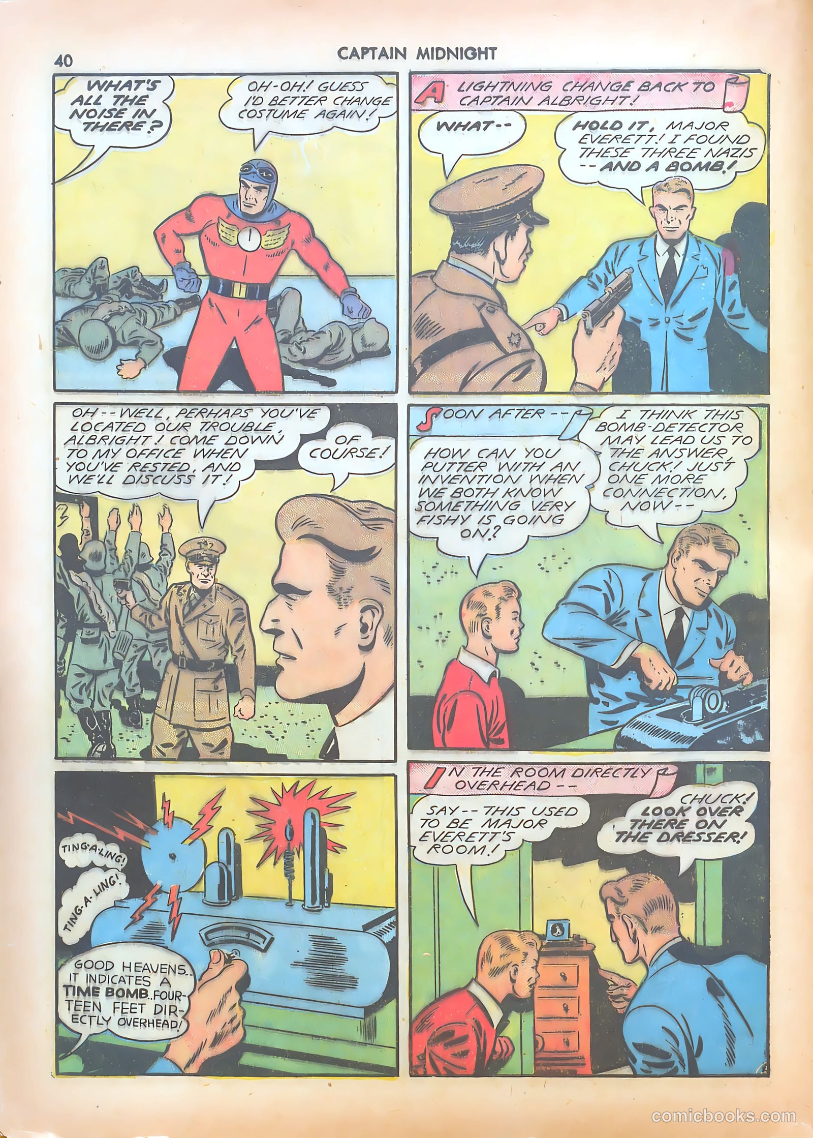 Captain Midnight #7 — page 40 of 68