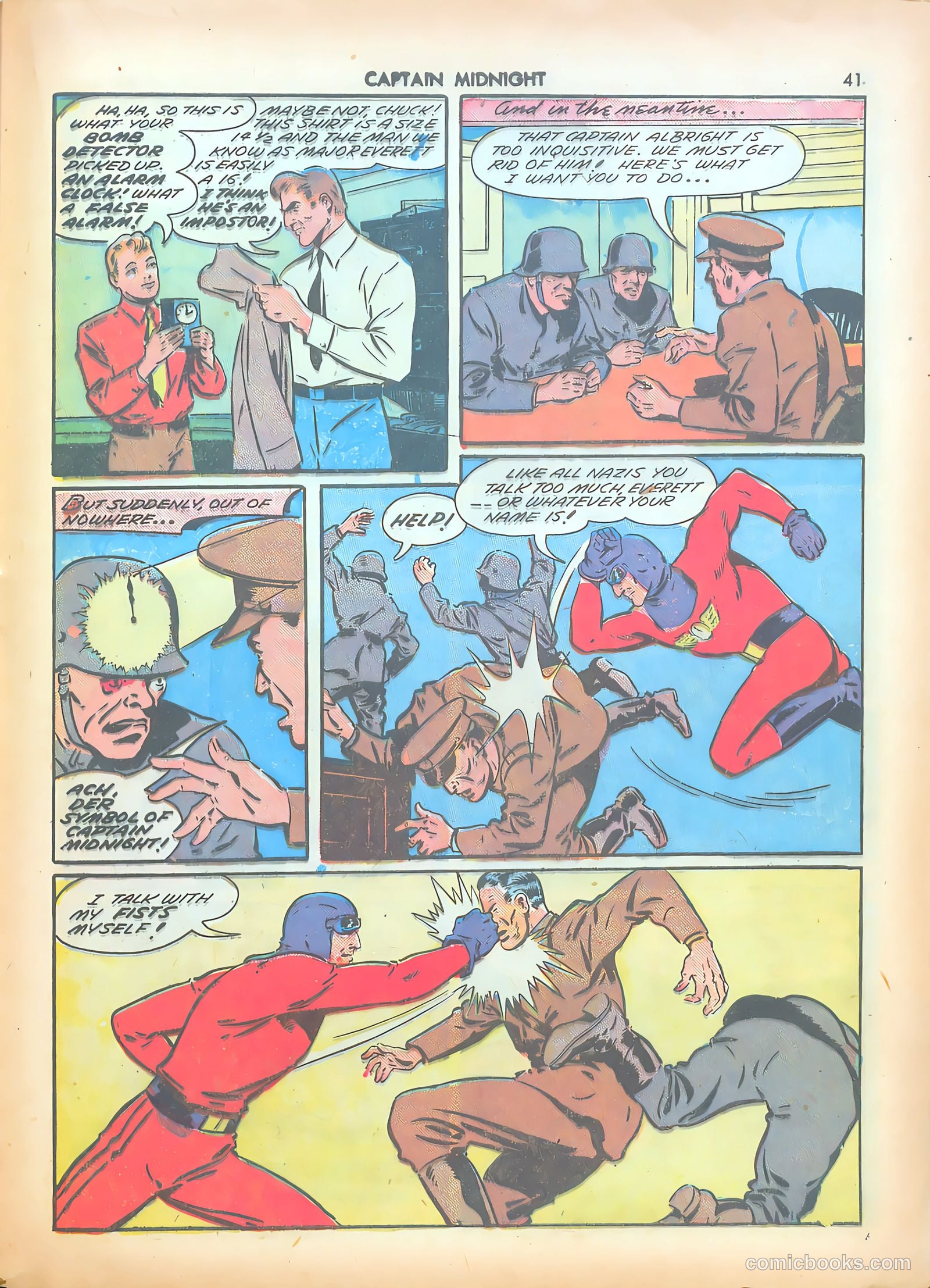 Captain Midnight #7 — page 41 of 68