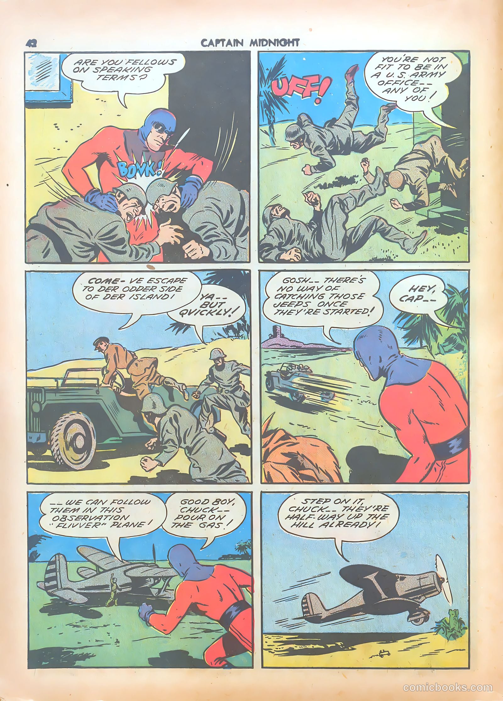 Captain Midnight #7 — page 42 of 68