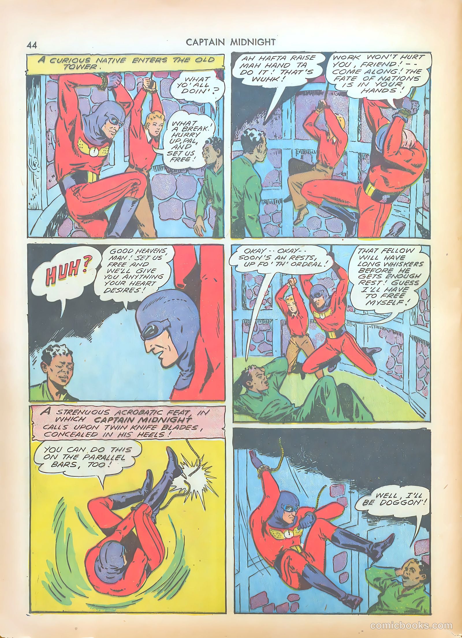Captain Midnight #7 — page 44 of 68