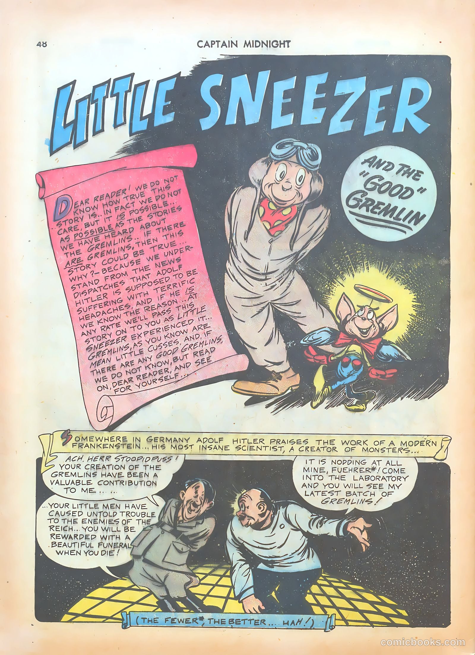 Captain Midnight #7 — page 48 of 68