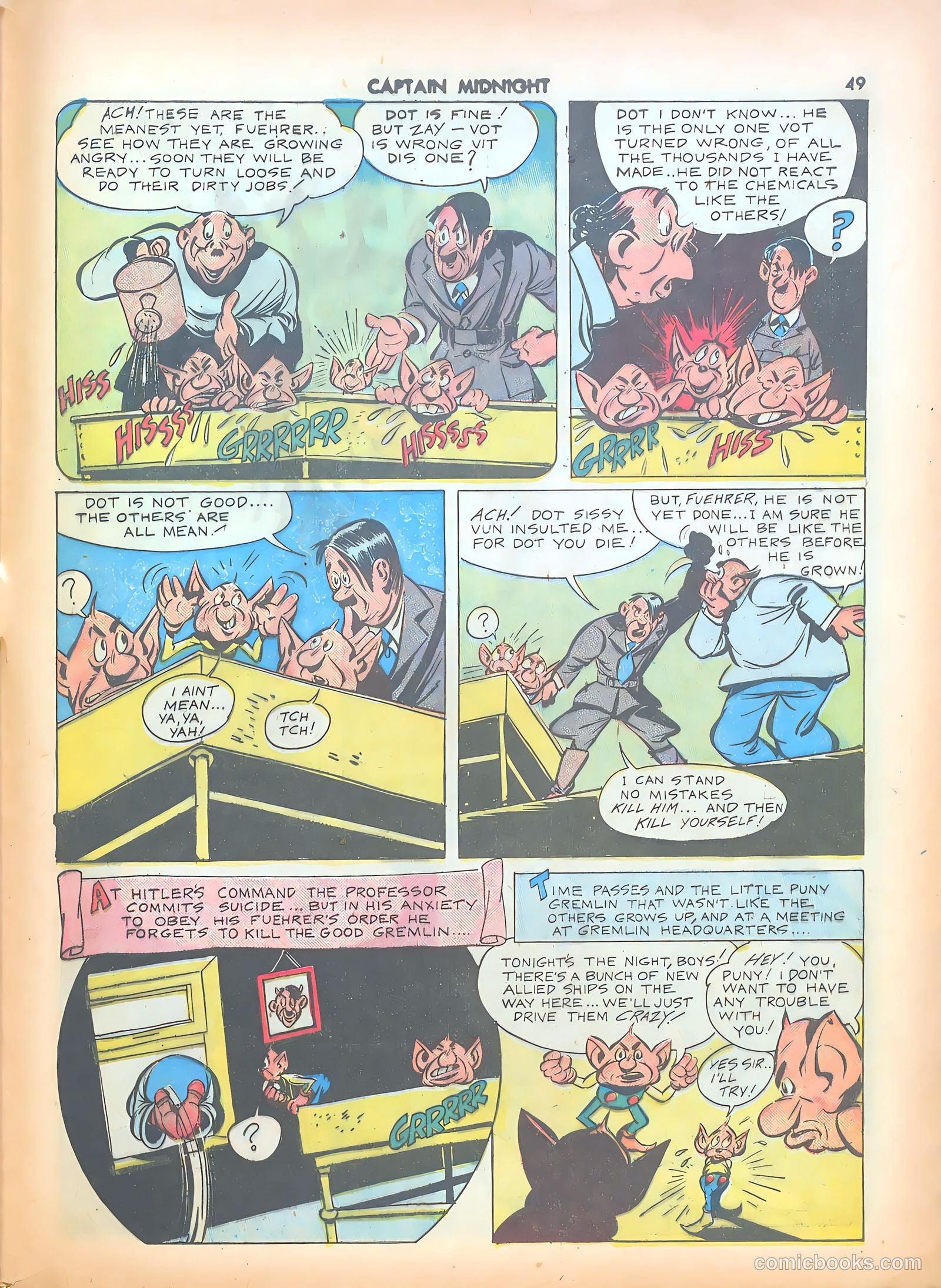 Captain Midnight #7 — page 49 of 68