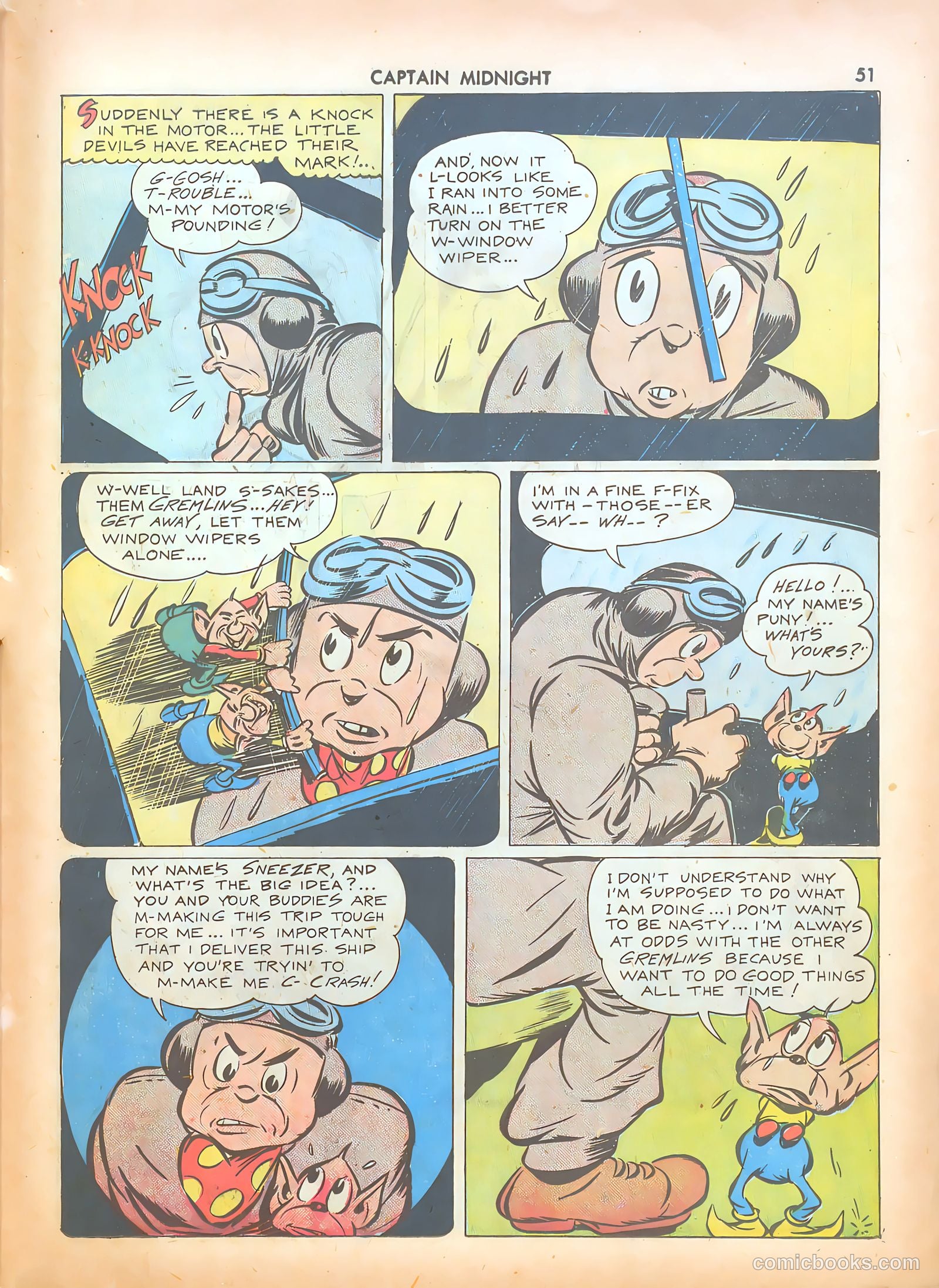 Captain Midnight #7 — page 51 of 68