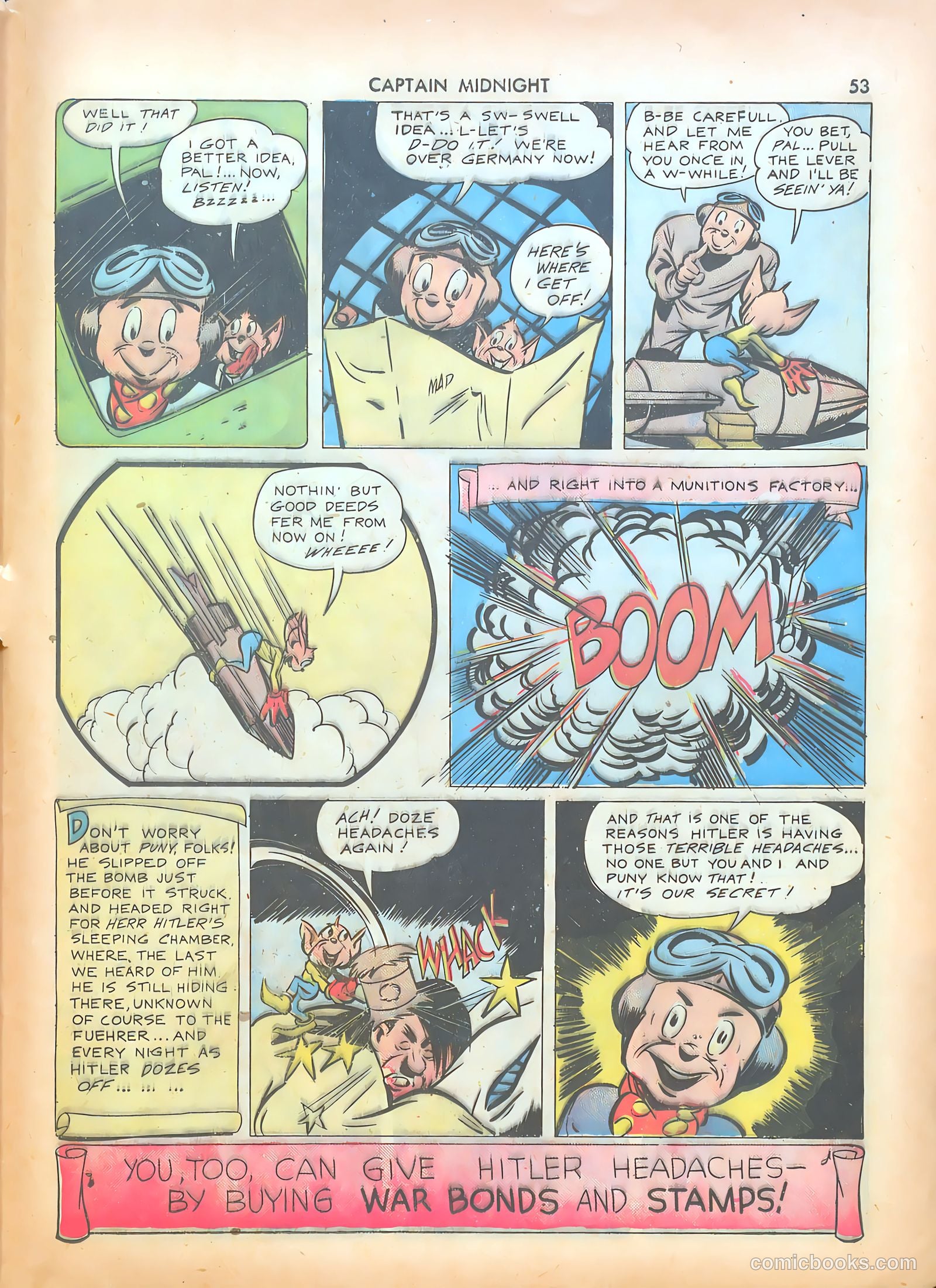 Captain Midnight #7 — page 53 of 68